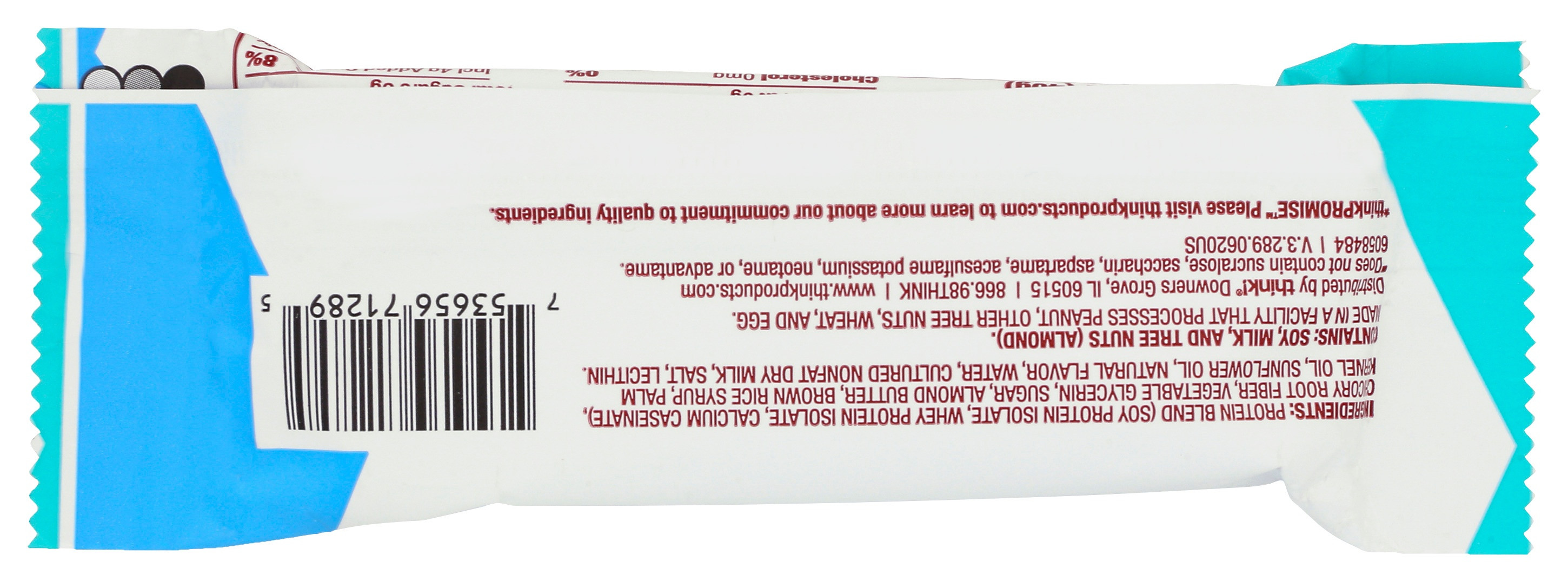 think! Protein + 150 Calorie Cupcake Batter Bars