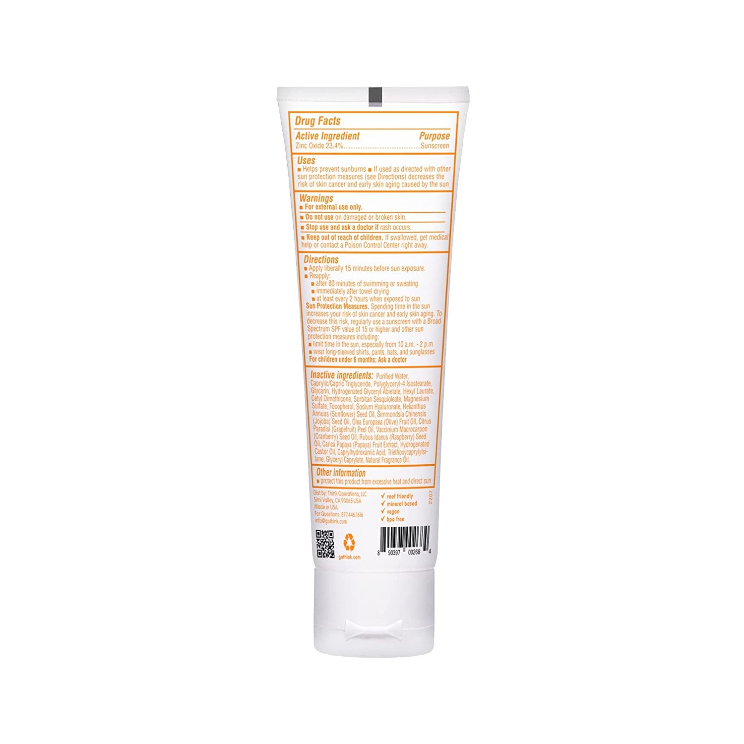 Thinkbaby Safe Sunscreen SPF 50+