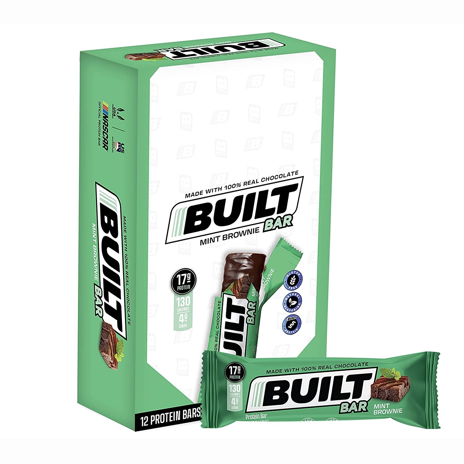 Built Bar Mint Brownie Protein Bar