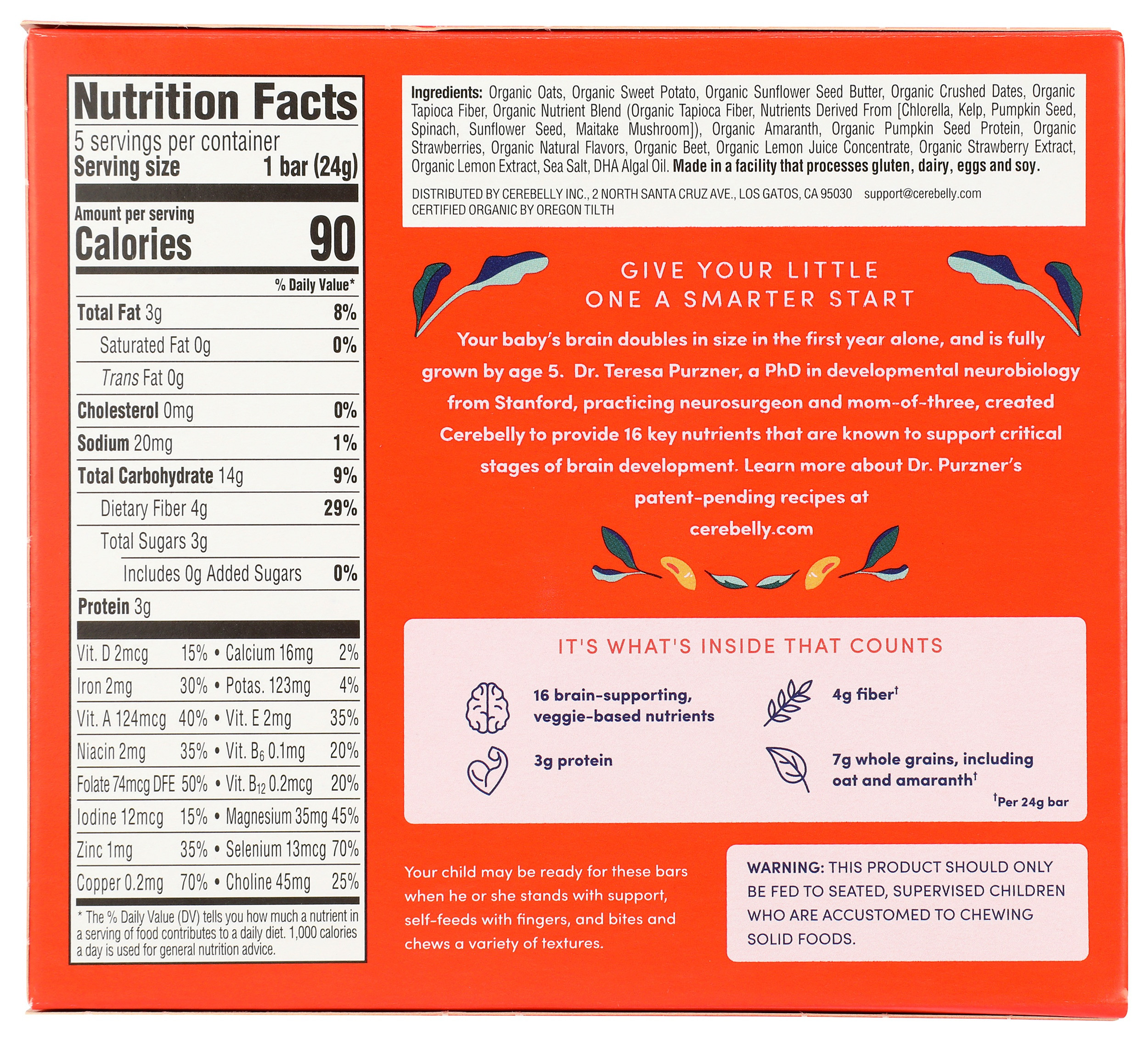 Cerebelly Smart Bars