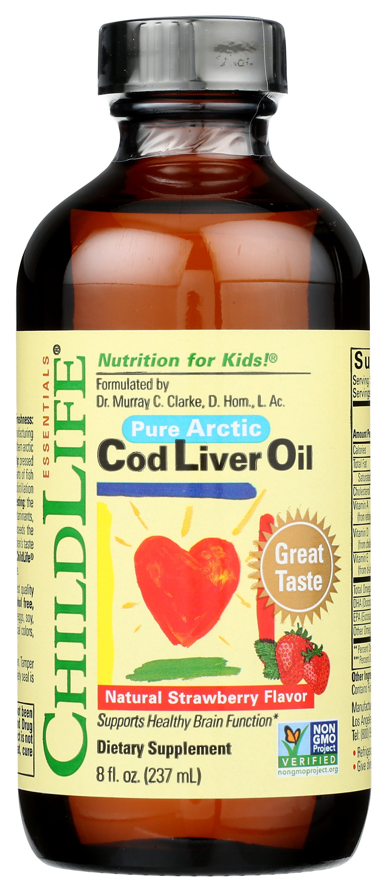 Childlife Essentials Pure Artic Cod Liver Oil Supplement