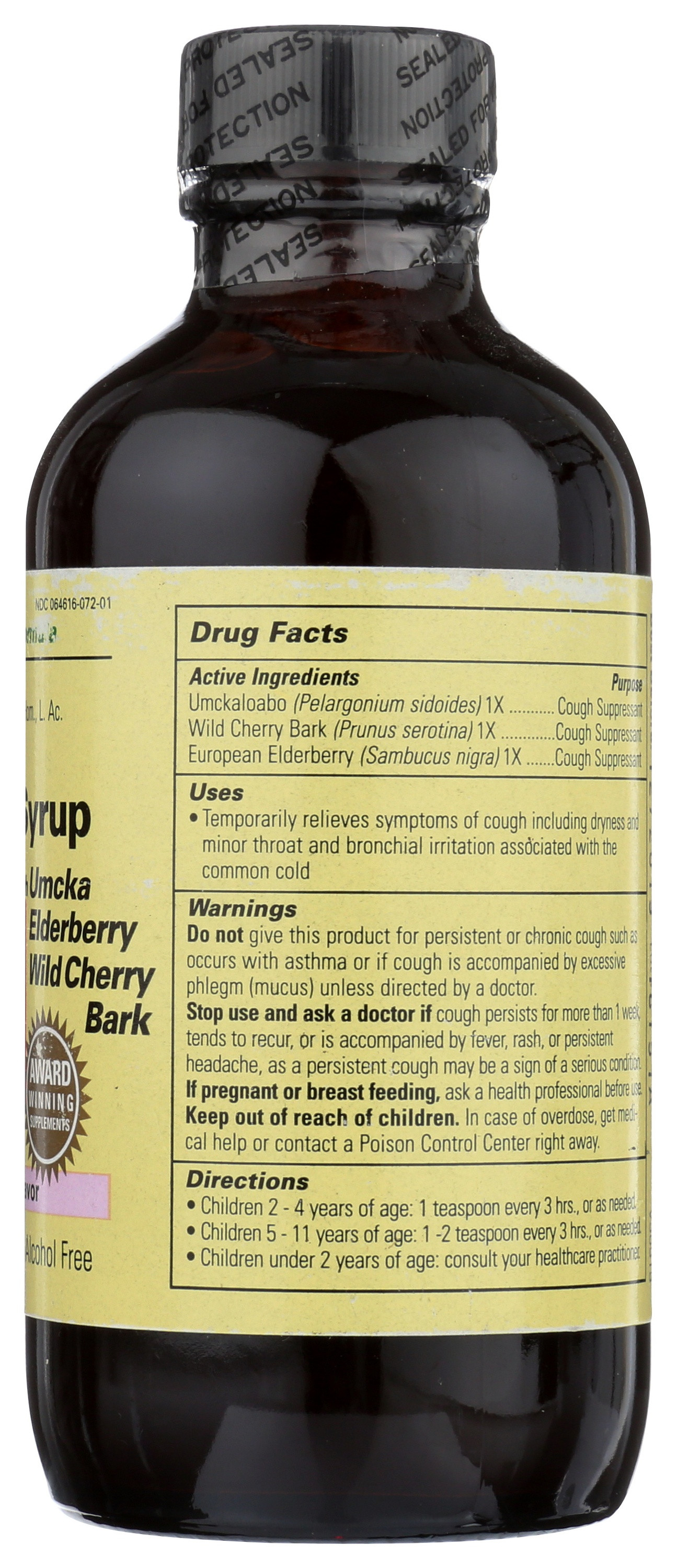 Childlife Essentials Formula 3 Cough Syrup