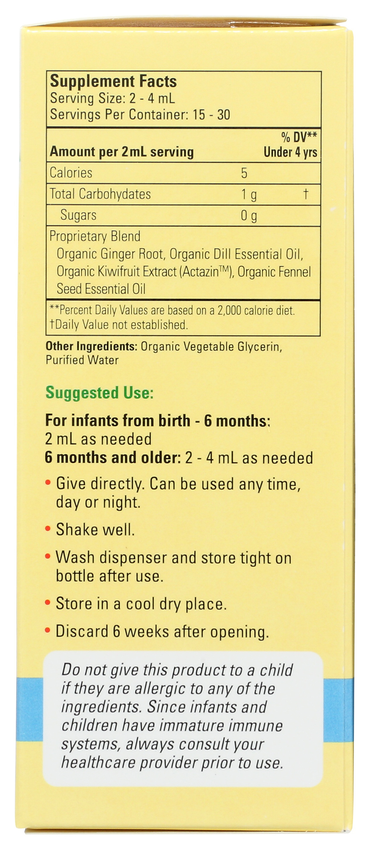 Childlife Essentials Organic Gripe Water