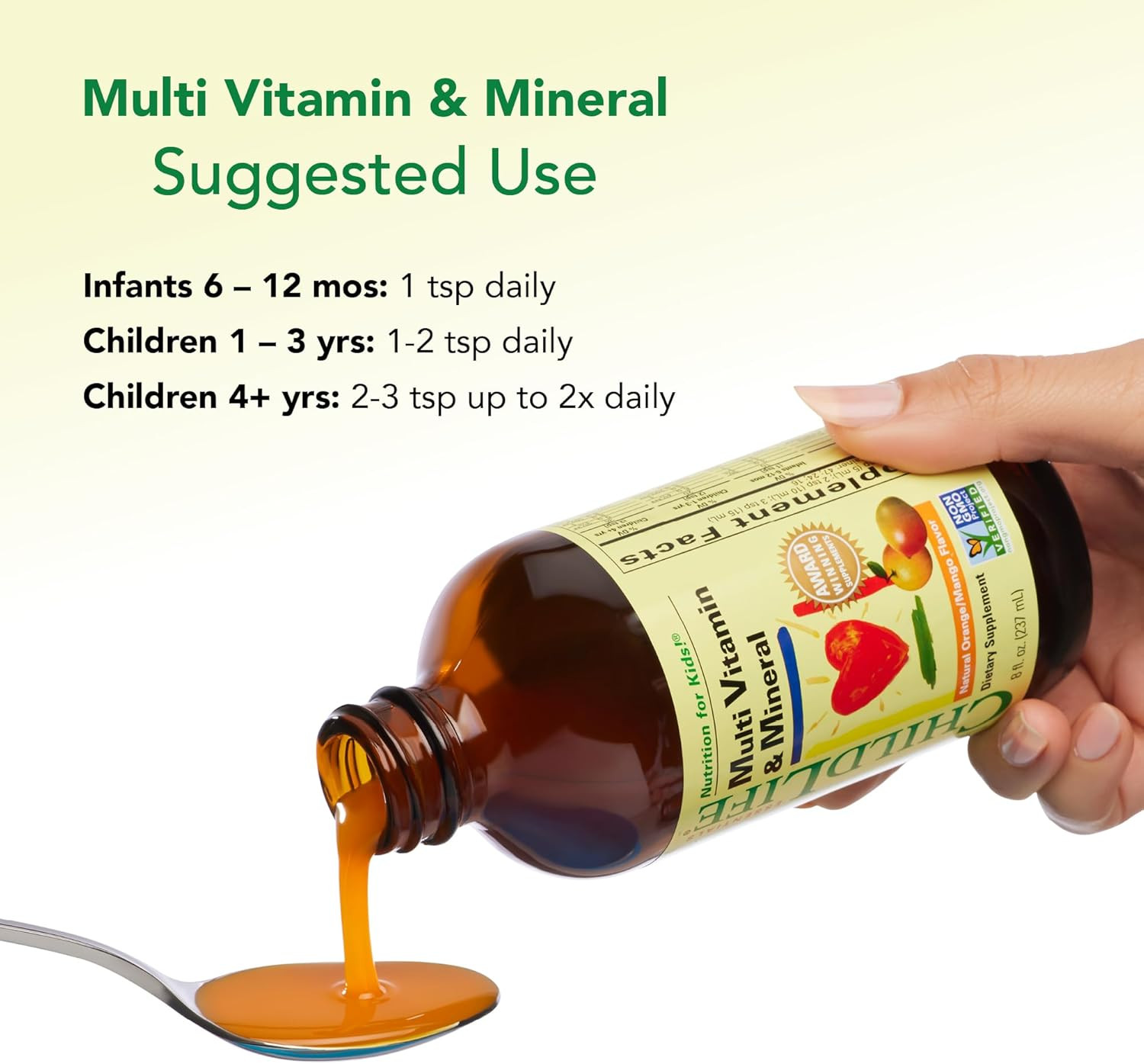 Childlife Essentials Multivitamin and Mineral Liquid Supplement