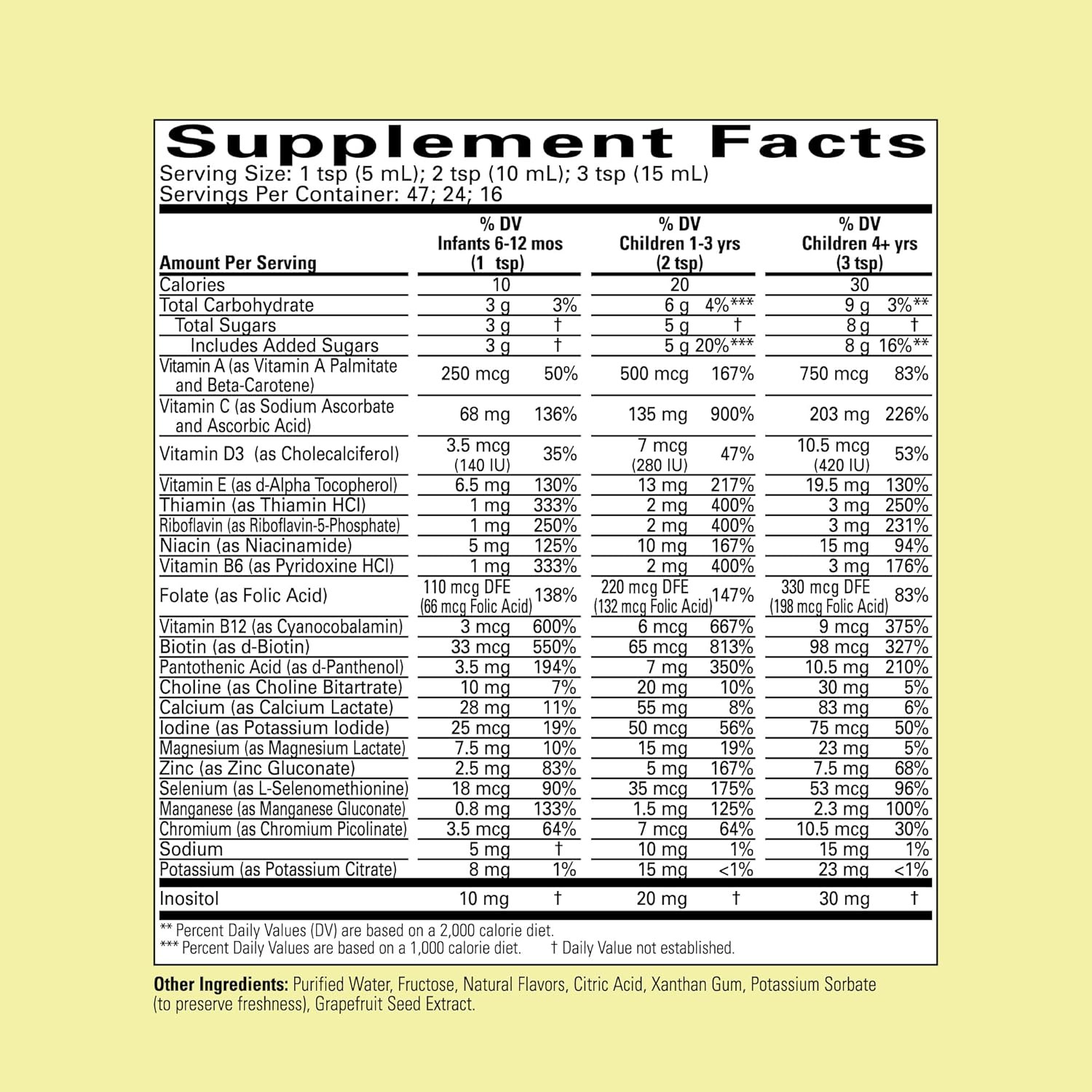 Childlife Essentials Multivitamin and Mineral Liquid Supplement