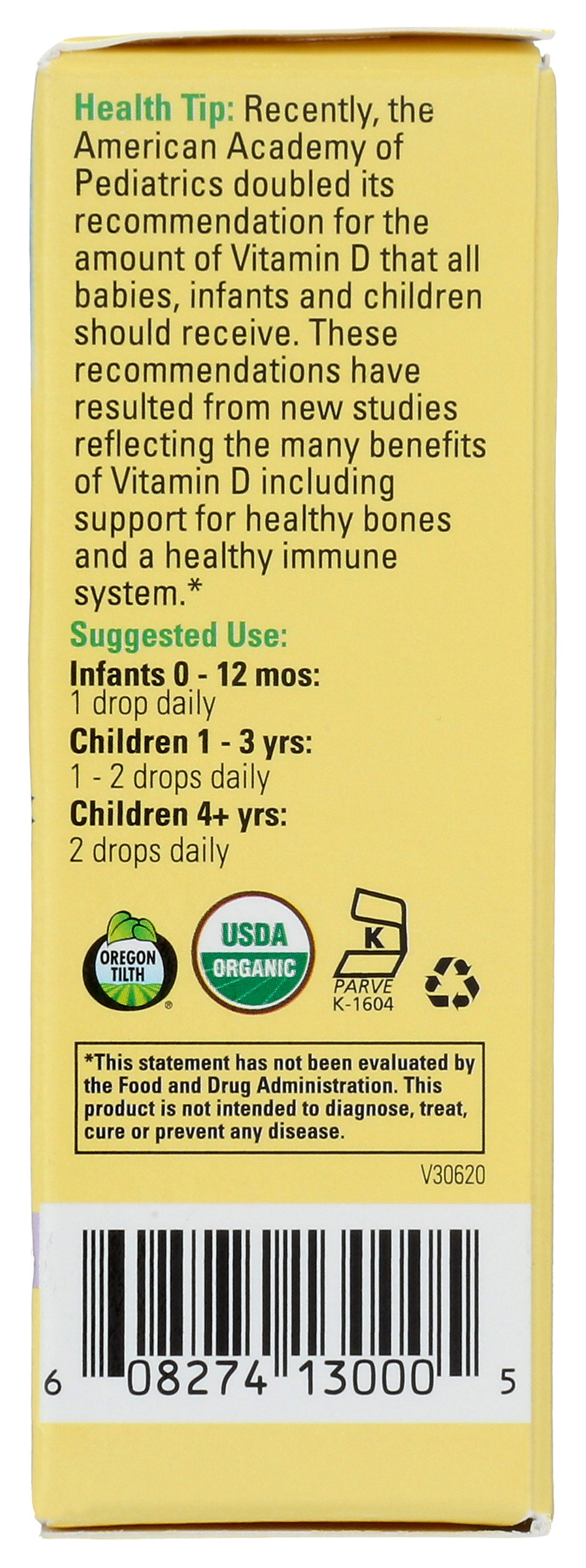 Childlife Essentials Organic Vitamin D3 Drops For Babies and Infants