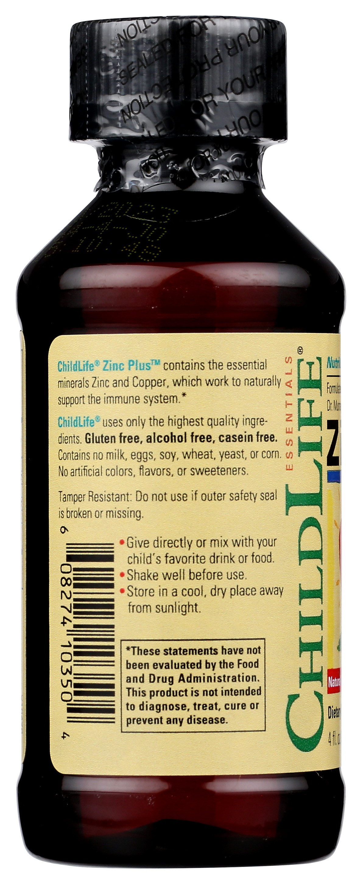 Childlife Essentials Liquid Zinc Plus Supplement