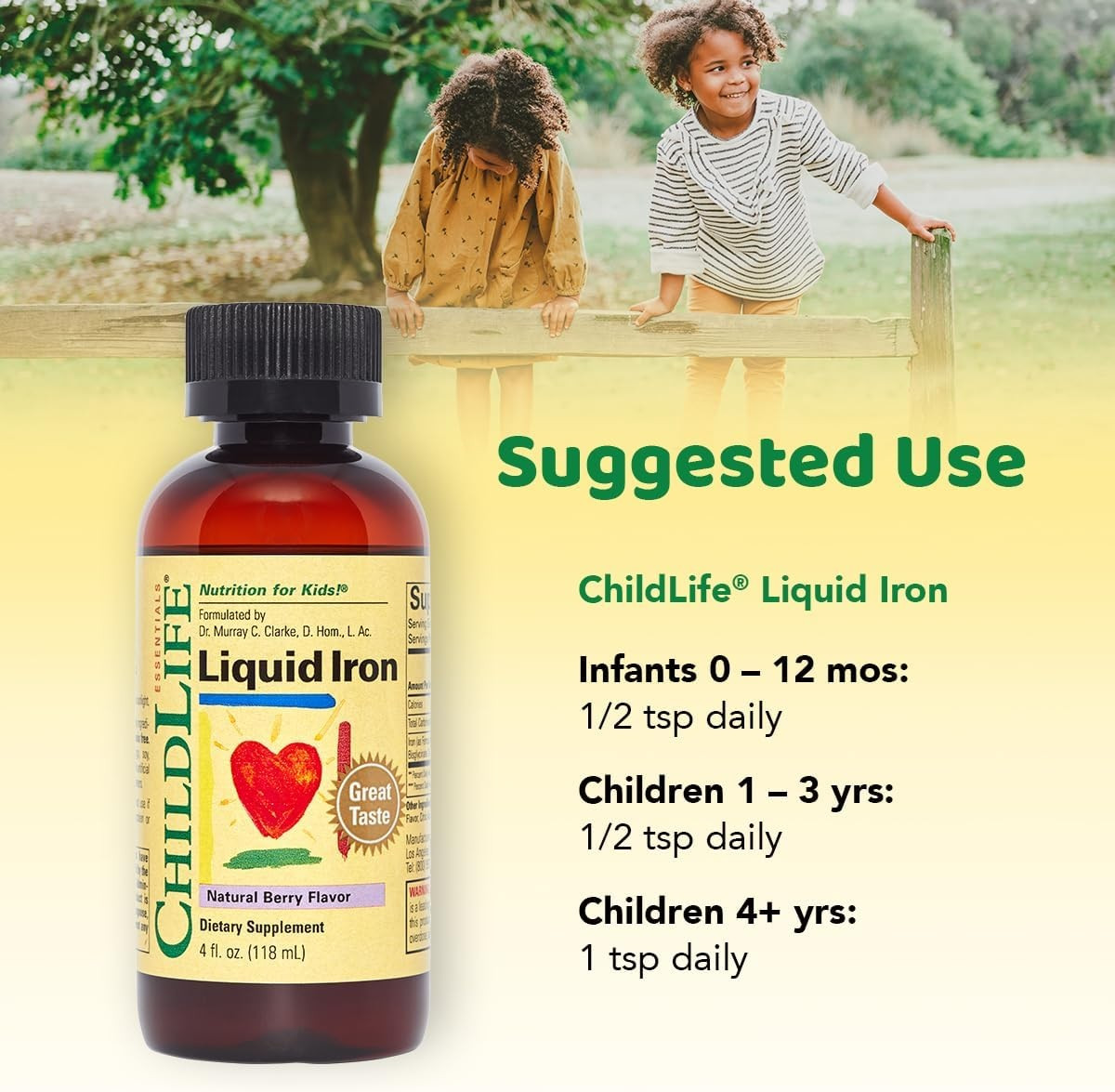 Childlife Essentials Liquid Iron Supplement