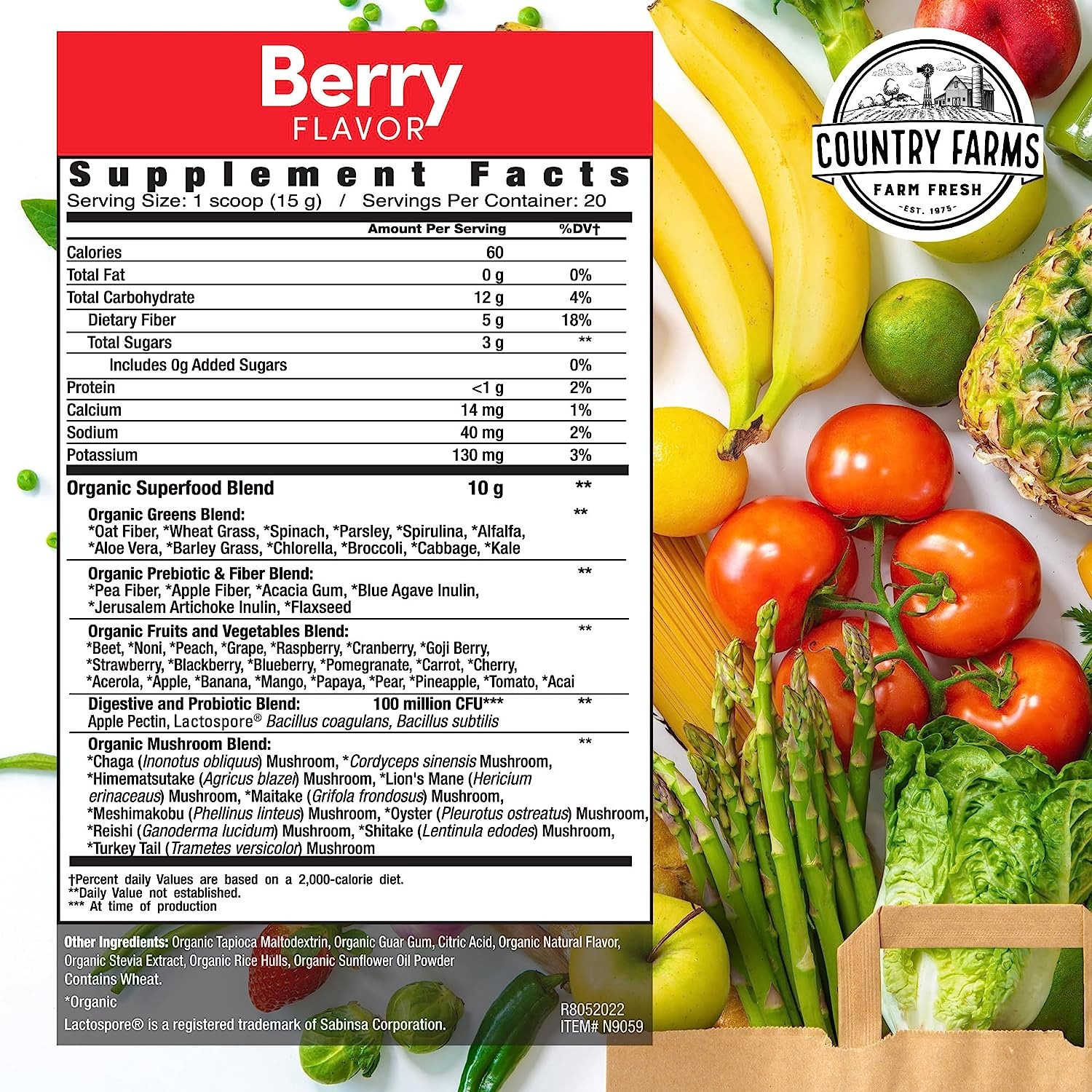 Country Farms Super Greens Powder