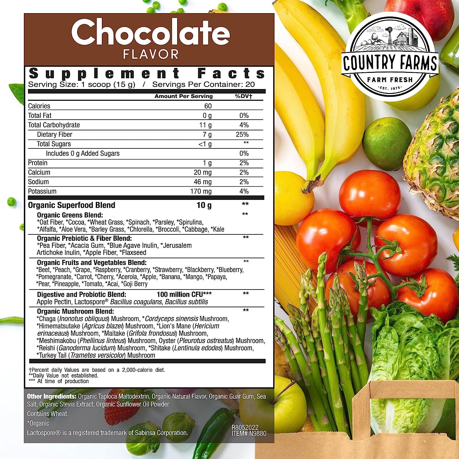 Country Farms Super Greens Powder