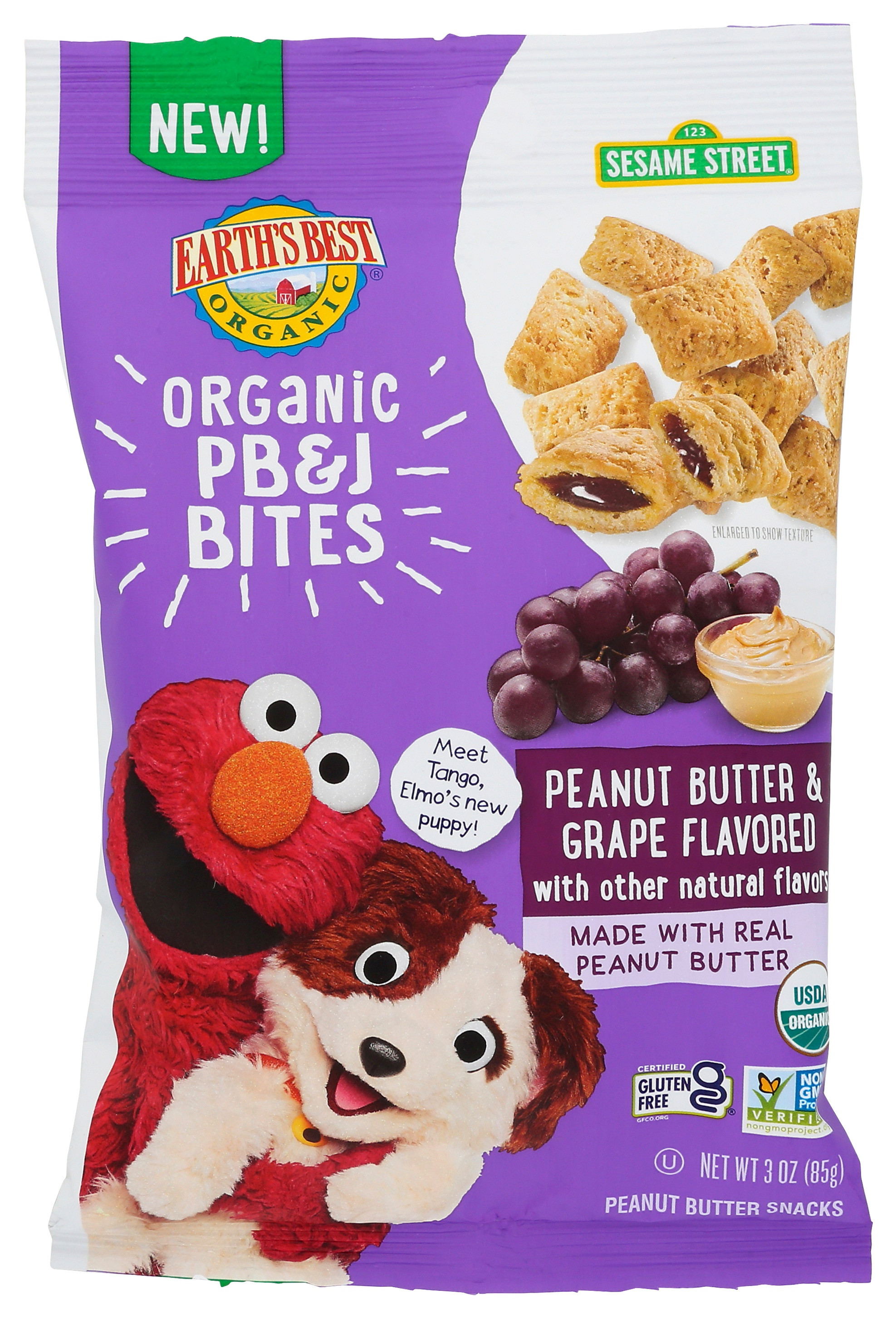 Earth's Best PB & J Bites