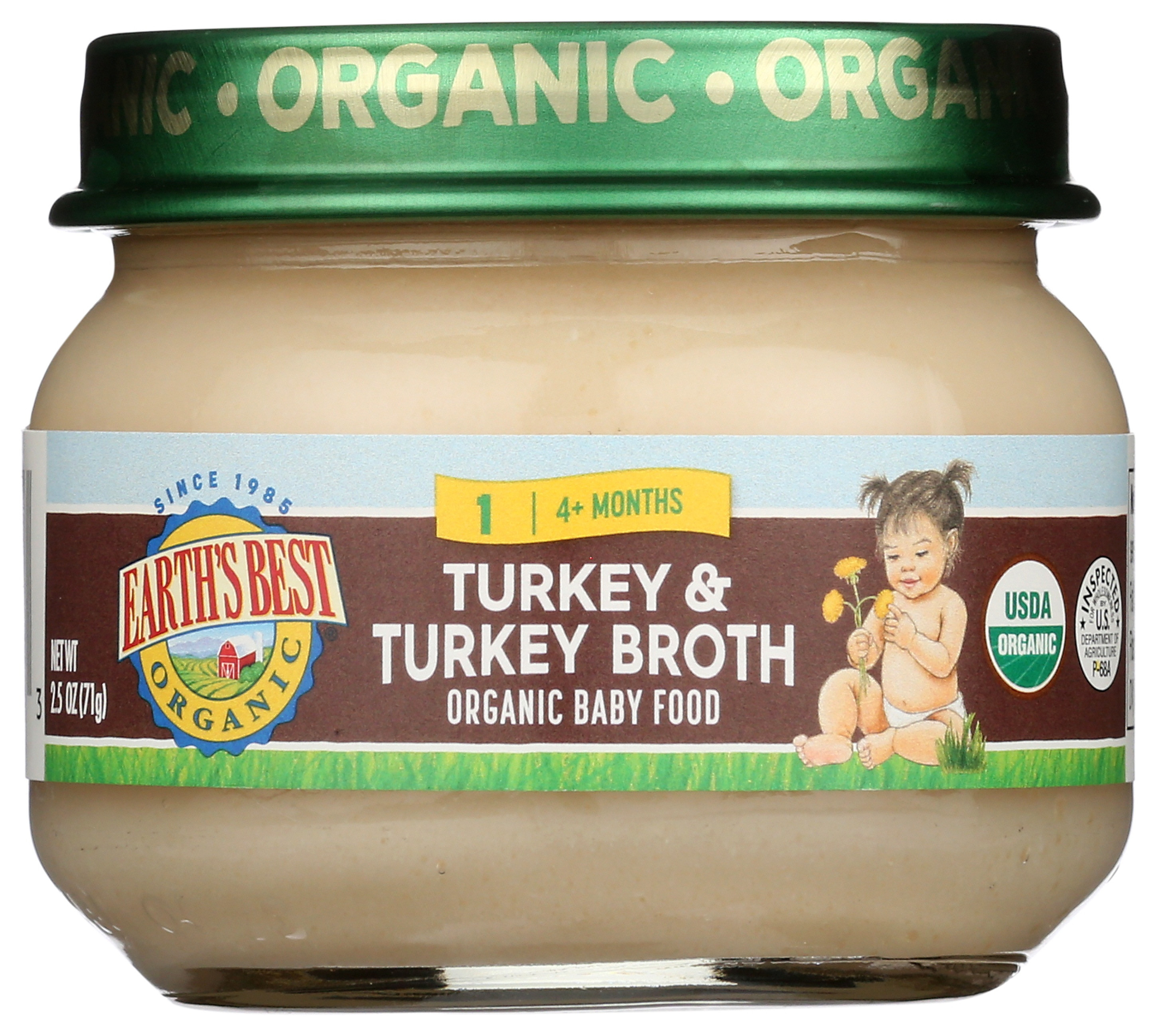 Earth's Best Stage 1 Baby Food