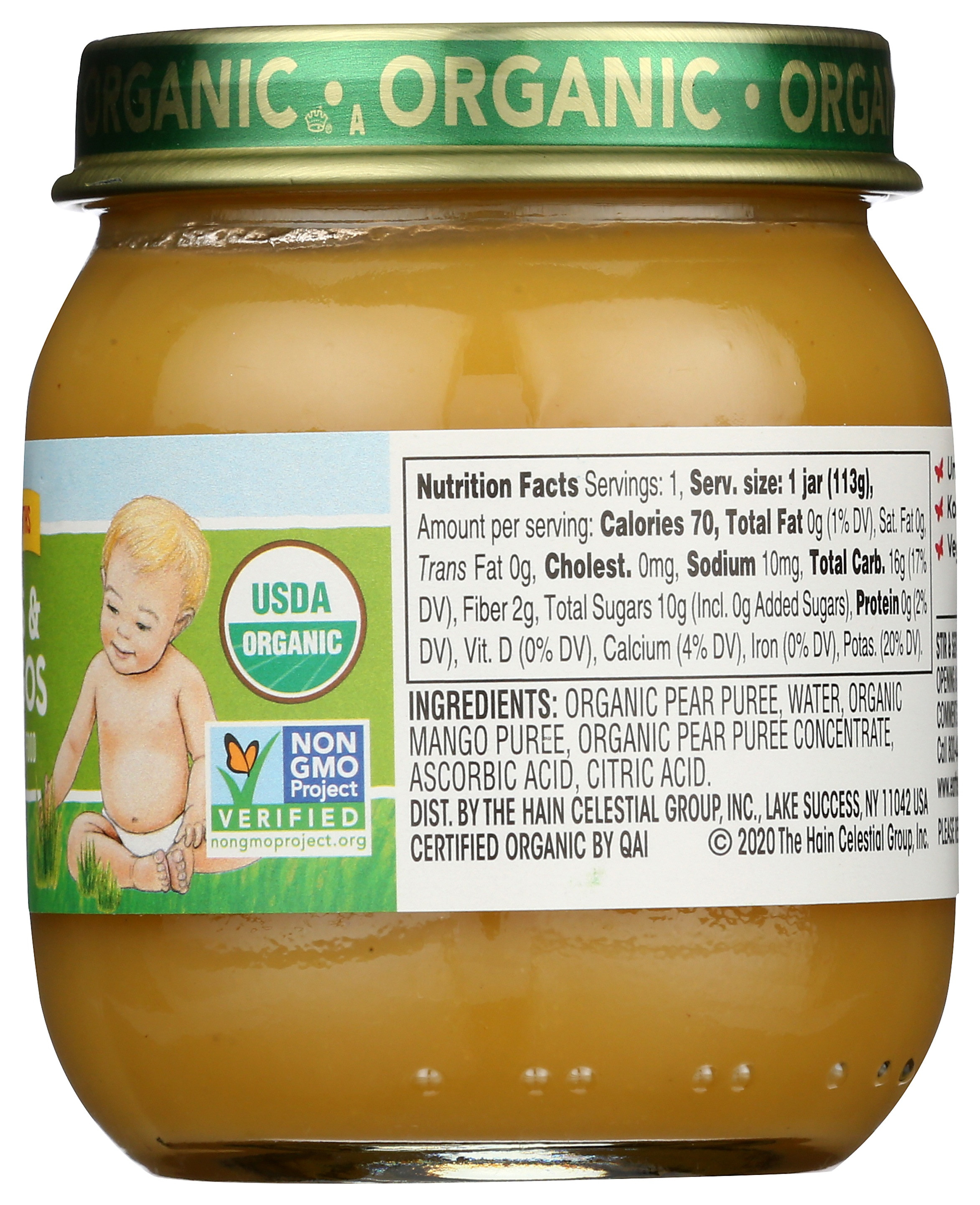 Earth's Best Stage 2 Baby Food