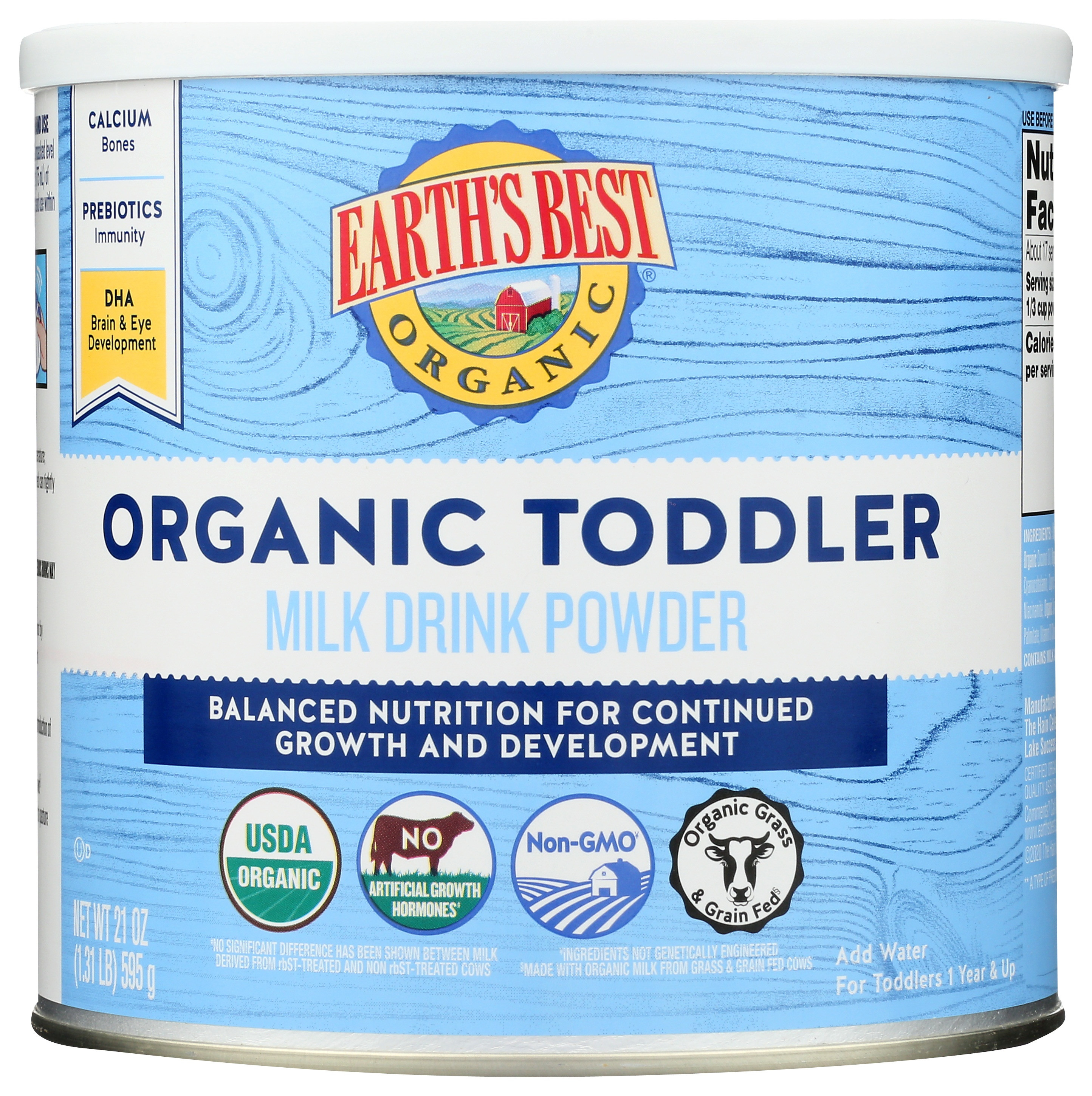 Earth's Best Organic Toddler Milk Drink Powder