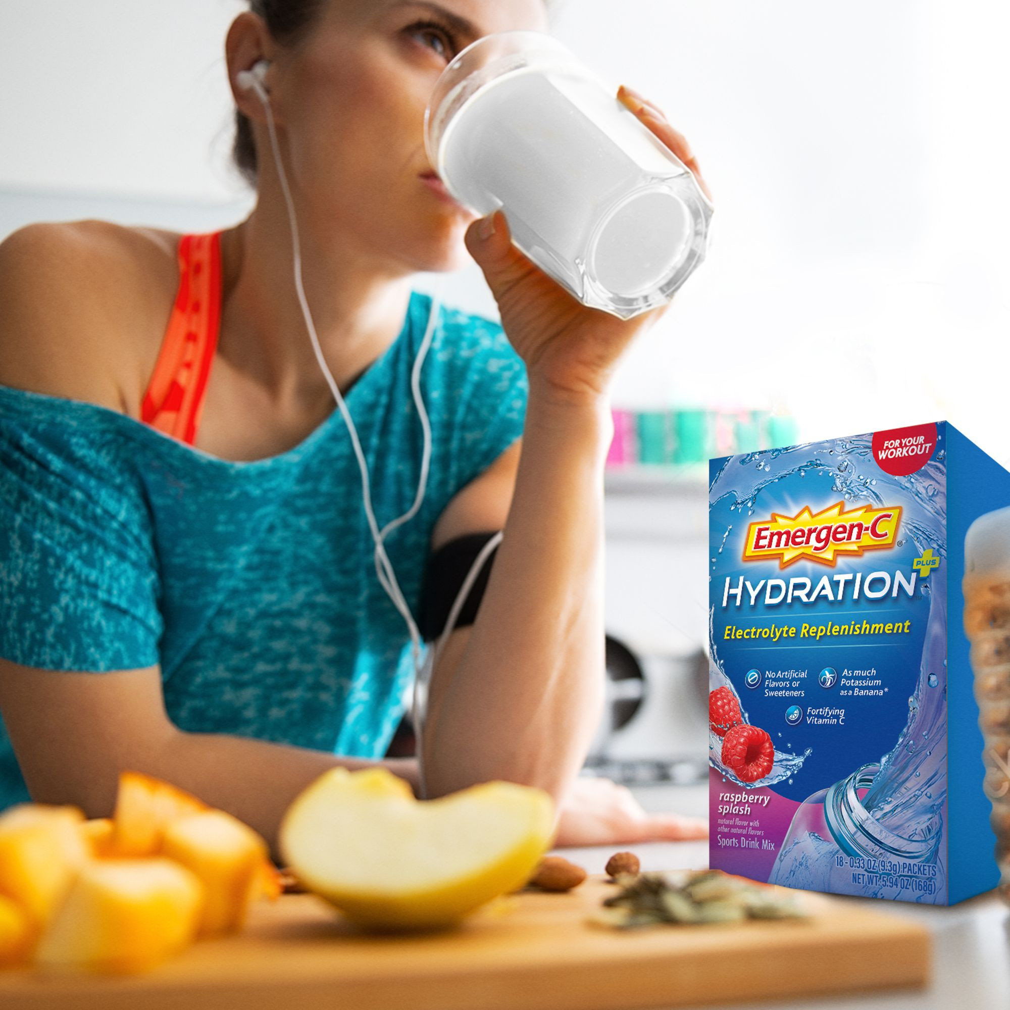 Emergen-C Hydration Plus Drink Mix