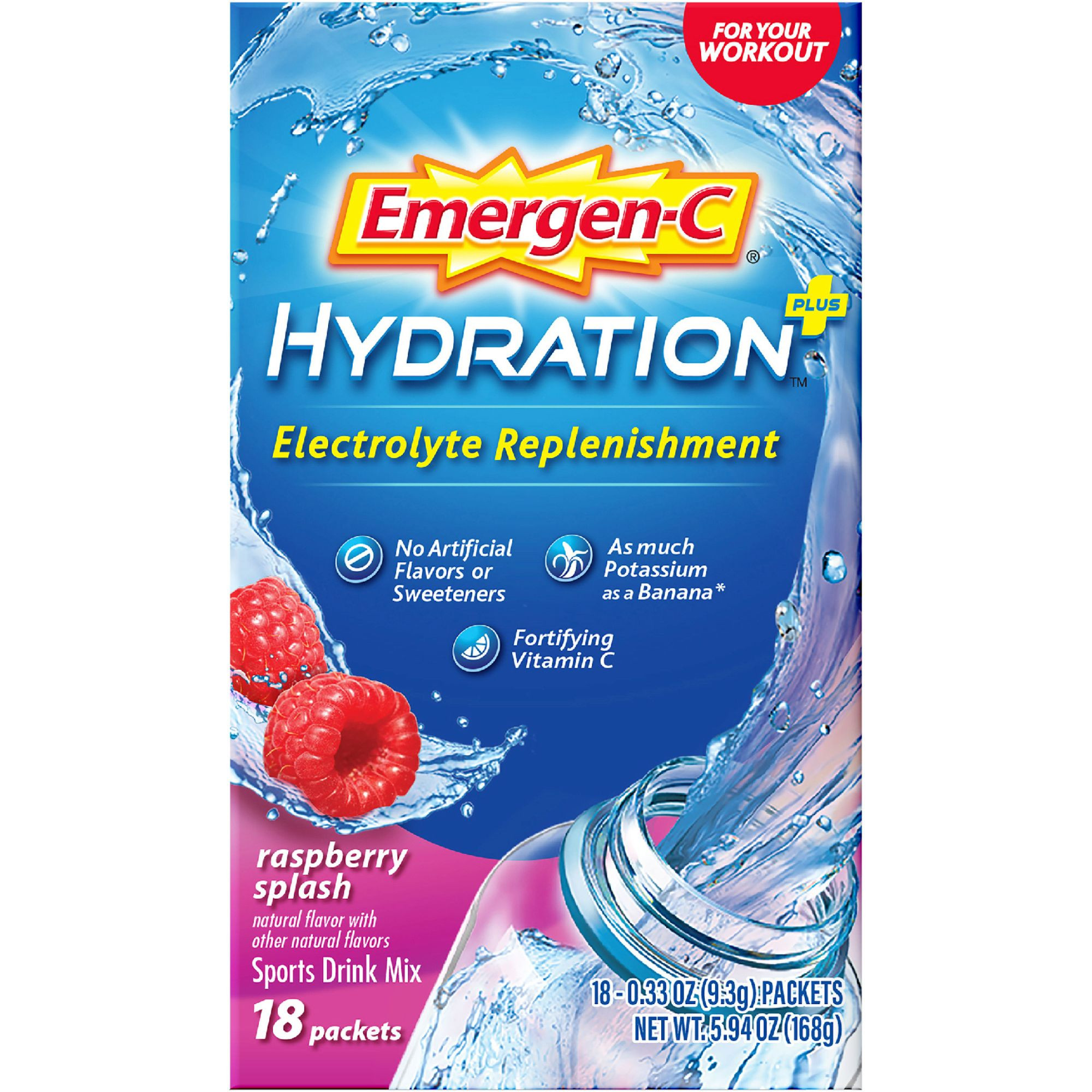 Emergen-C Hydration Plus Drink Mix