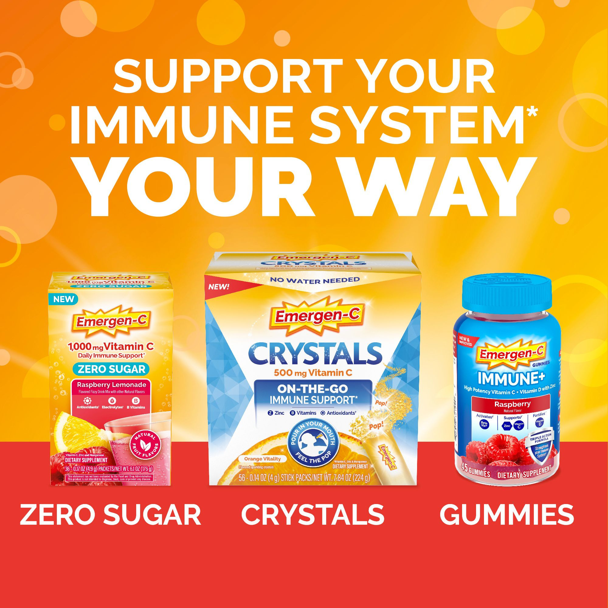 Emergen-C Hydration Plus Drink Mix