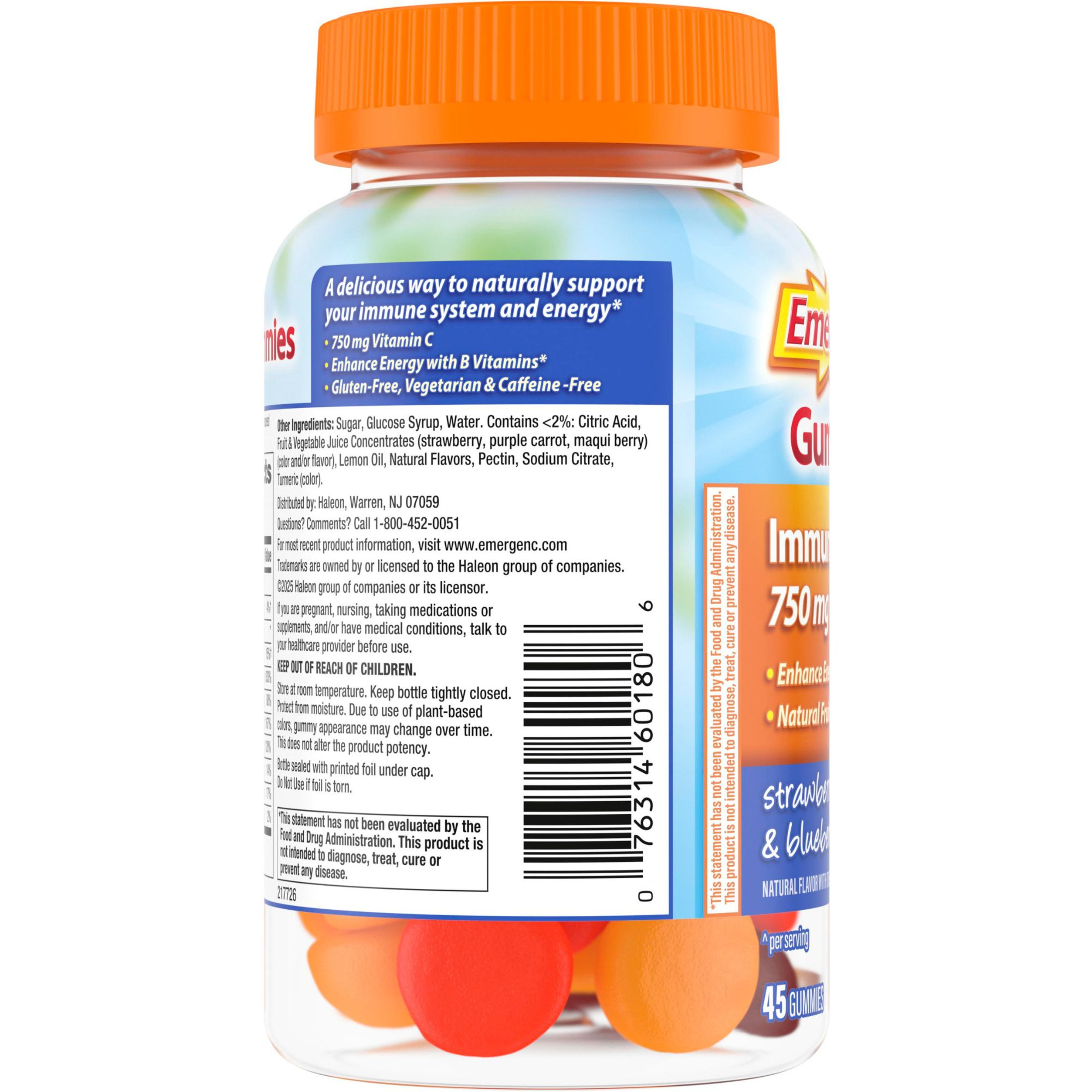 Emergen-C Vitamin C Immune Support Gummies