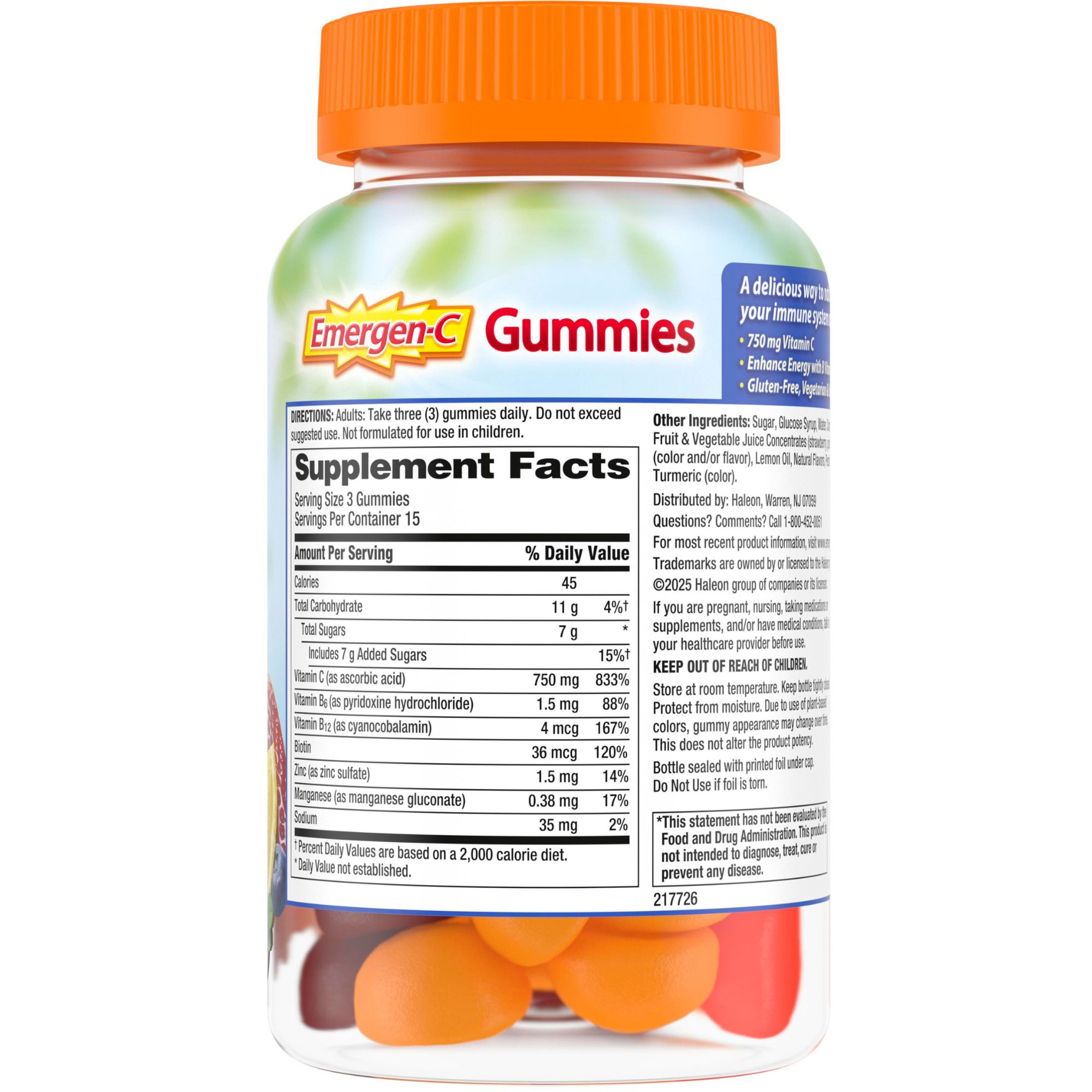 Emergen-C Vitamin C GummiesEmergen-C Vitamin C Gummies