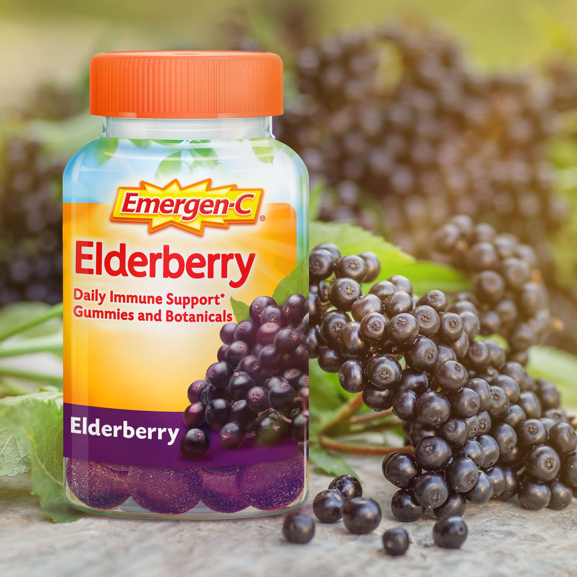 Emergen-C Immune+ Elderberry Gummies