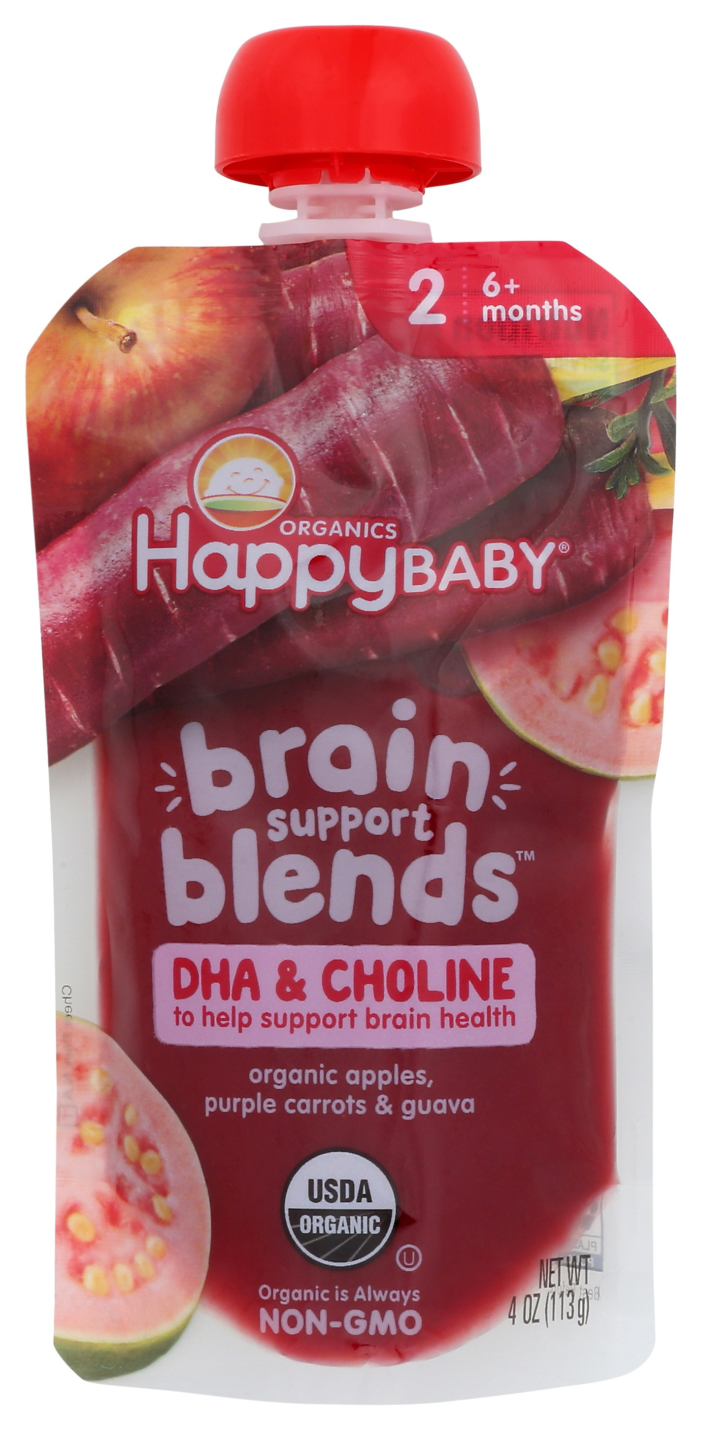 Happy Baby Brain Support PureeBlends