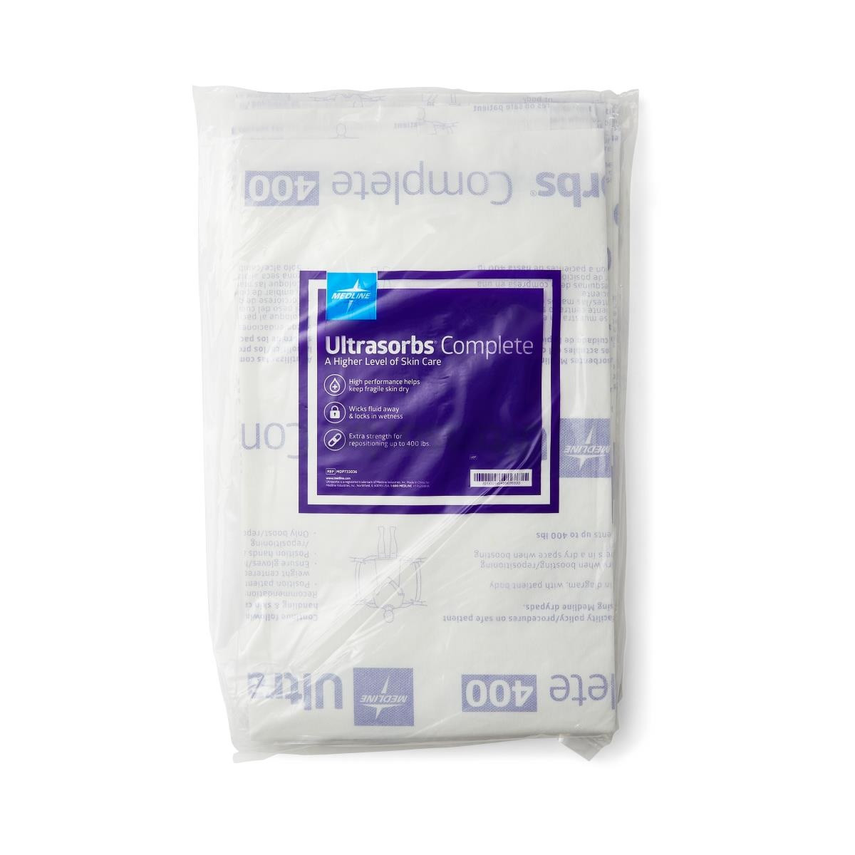 Medline Ultrasorbs Complete Premium Underpads