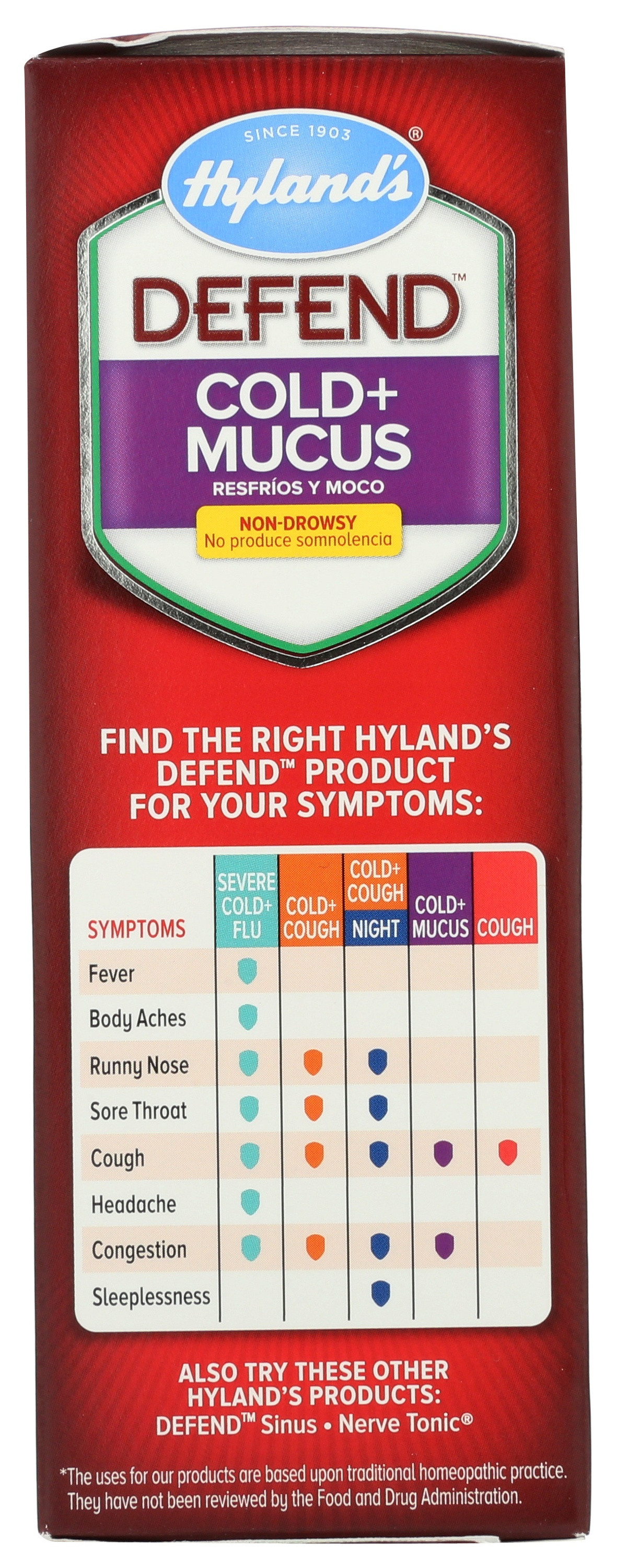 Hylands Defend Cold and Mucus Syrup
