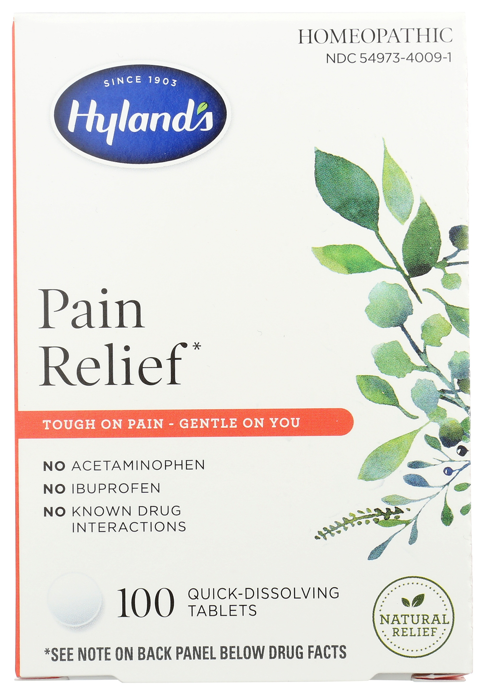 Hyland's Pain Relief Tablets