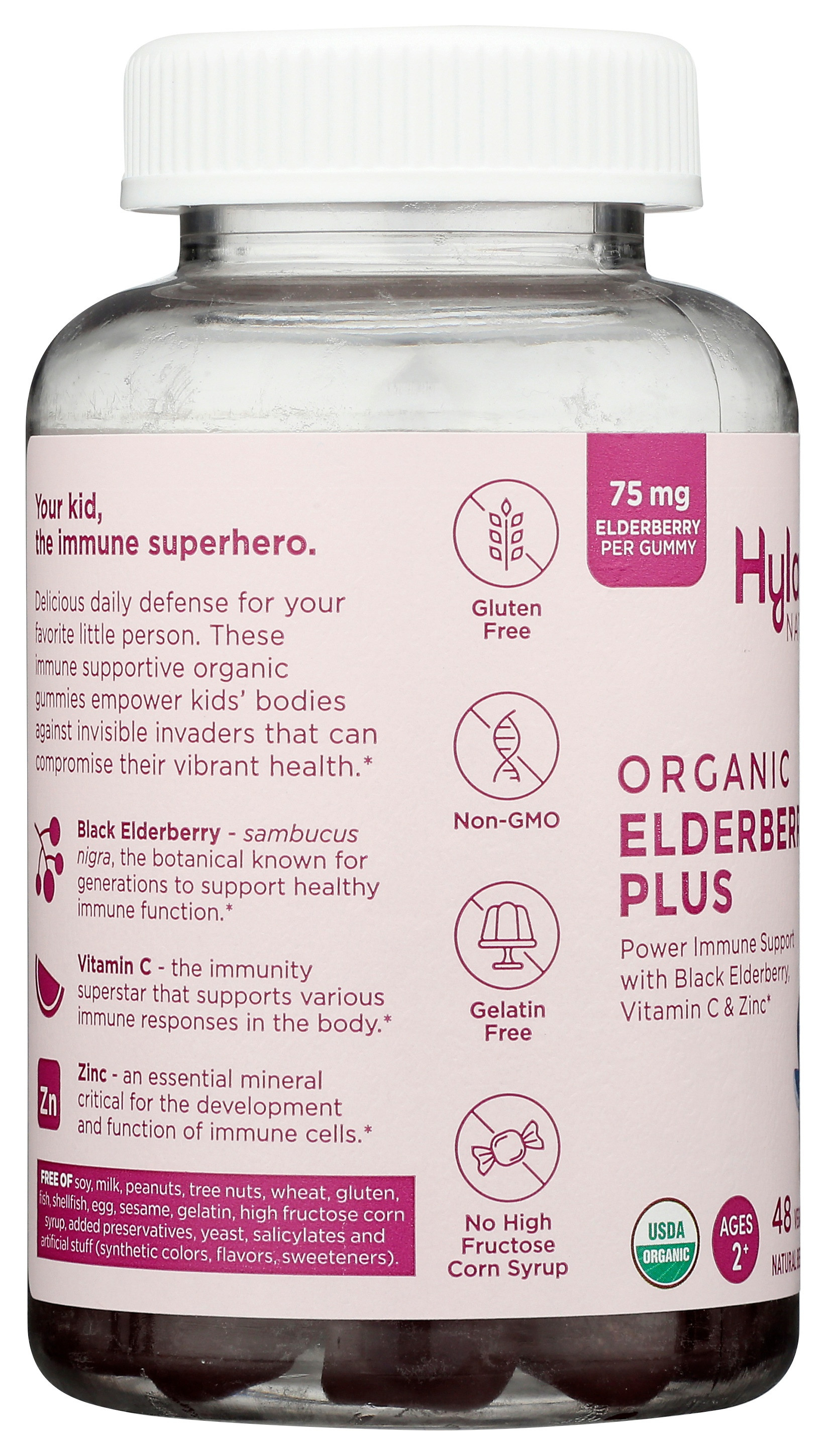 Hyland's Kid's Organic Elderberry Plus Gummies