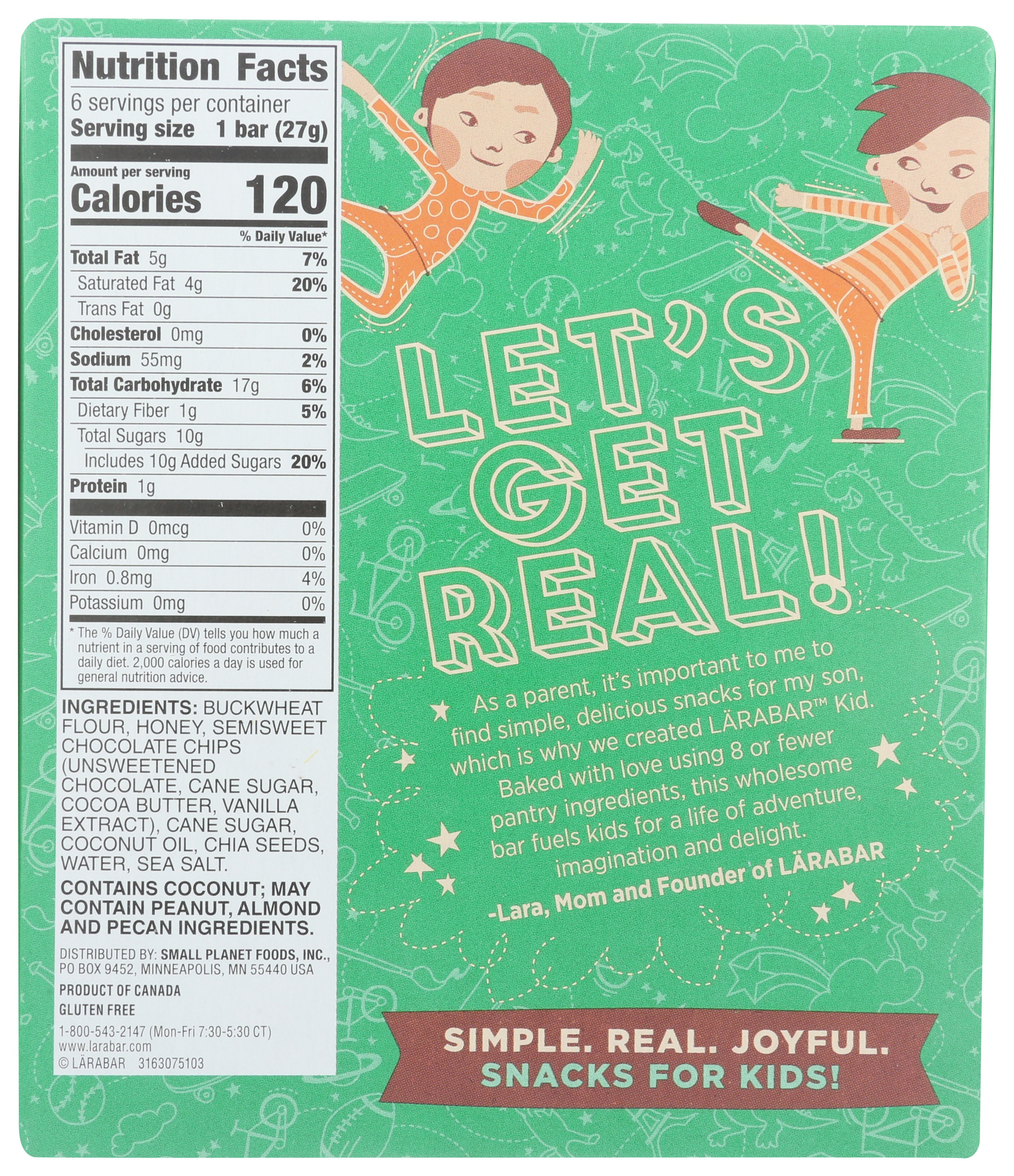 Larabar Kid's Chocolate Chip Cookie