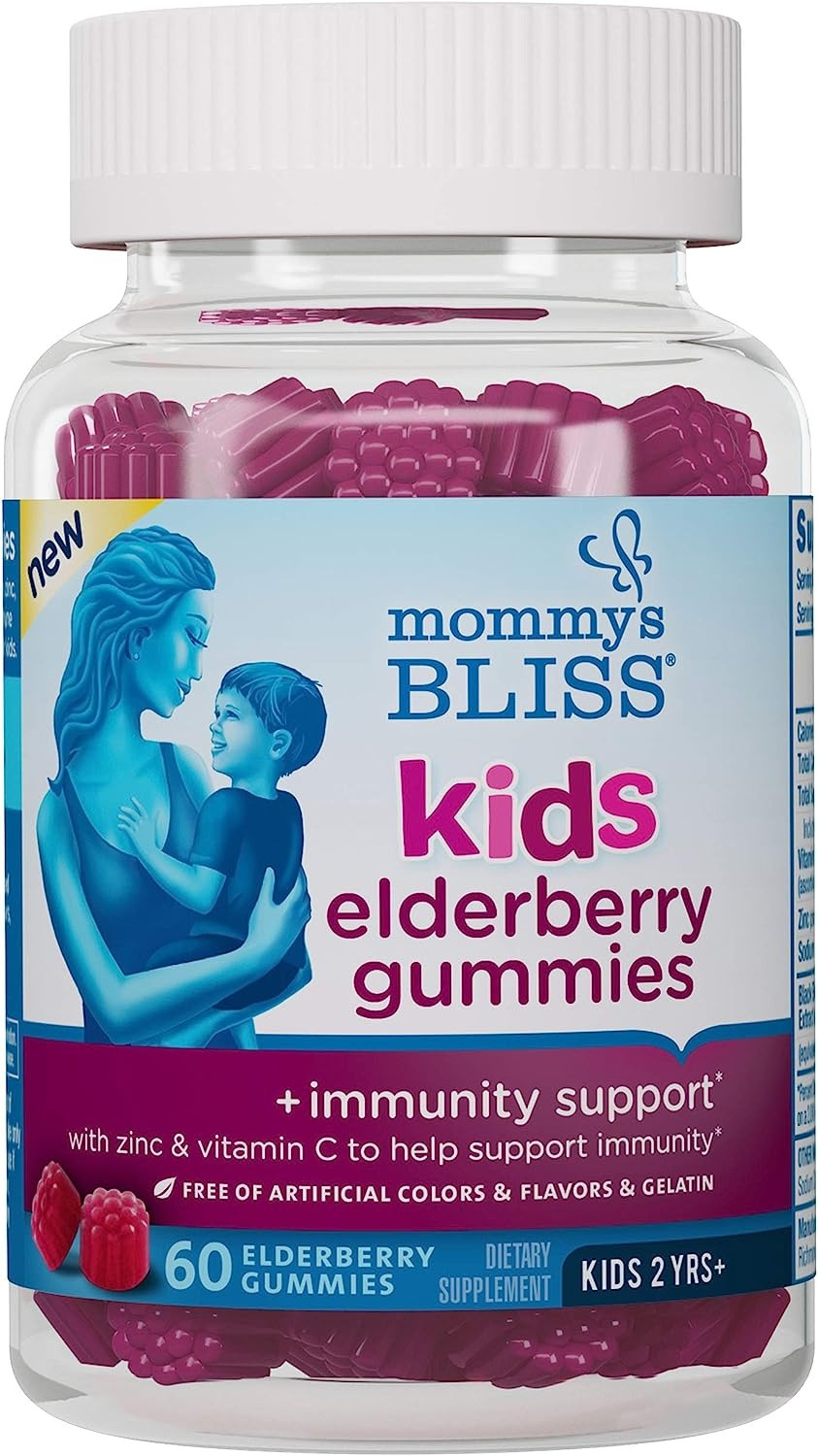 Mommy's Bliss Kid's Elderberry Gummies