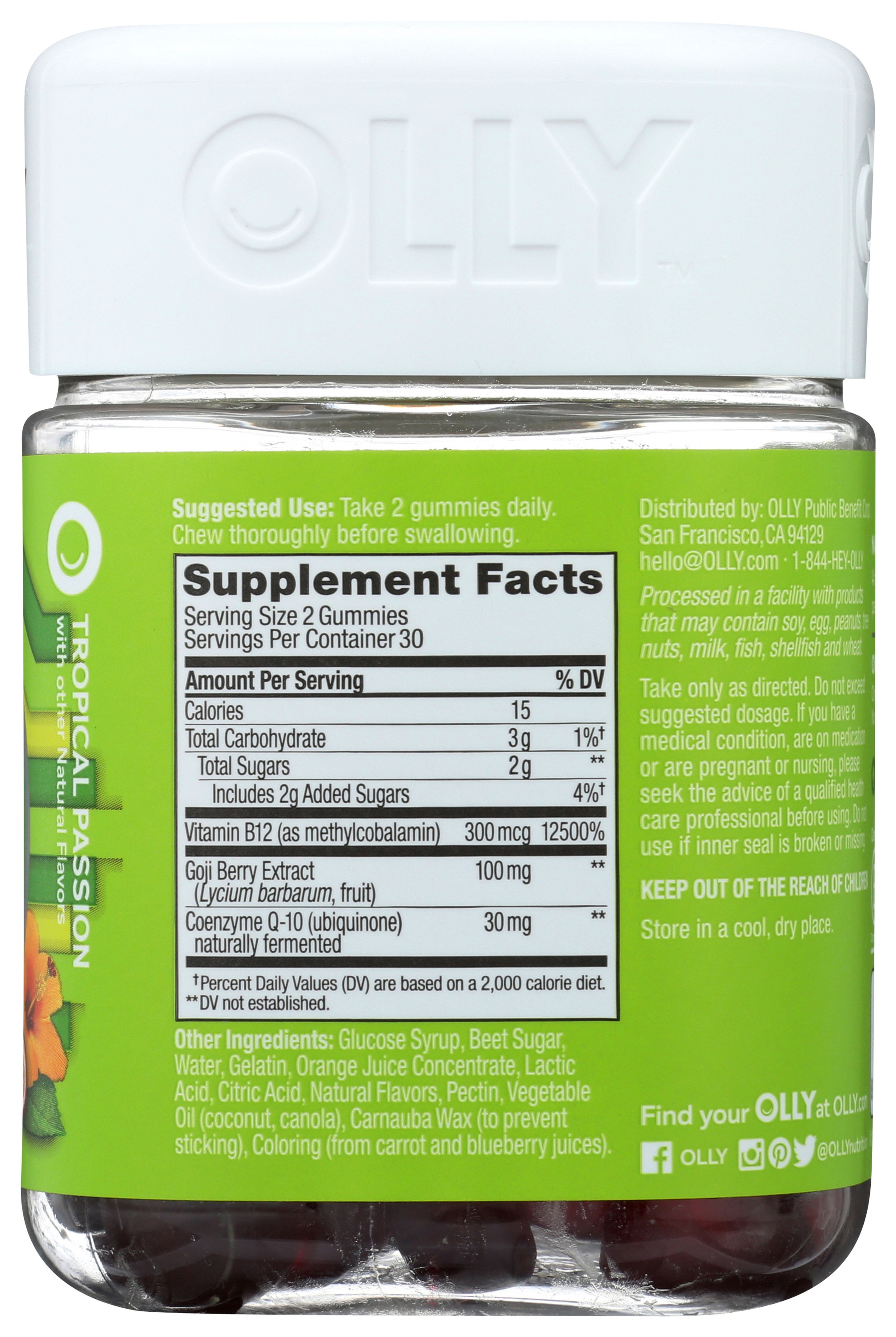OLLY Daily Energy Gummies