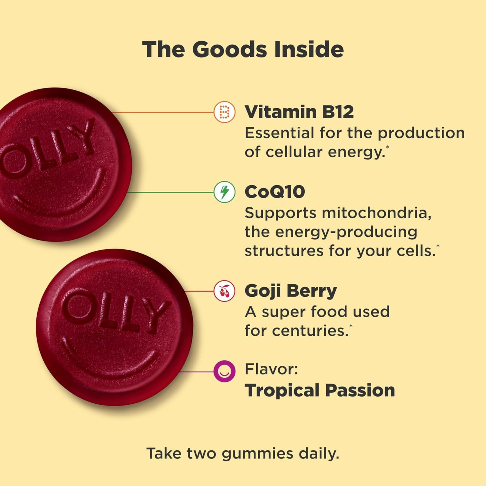 OLLY Daily Energy Gummies