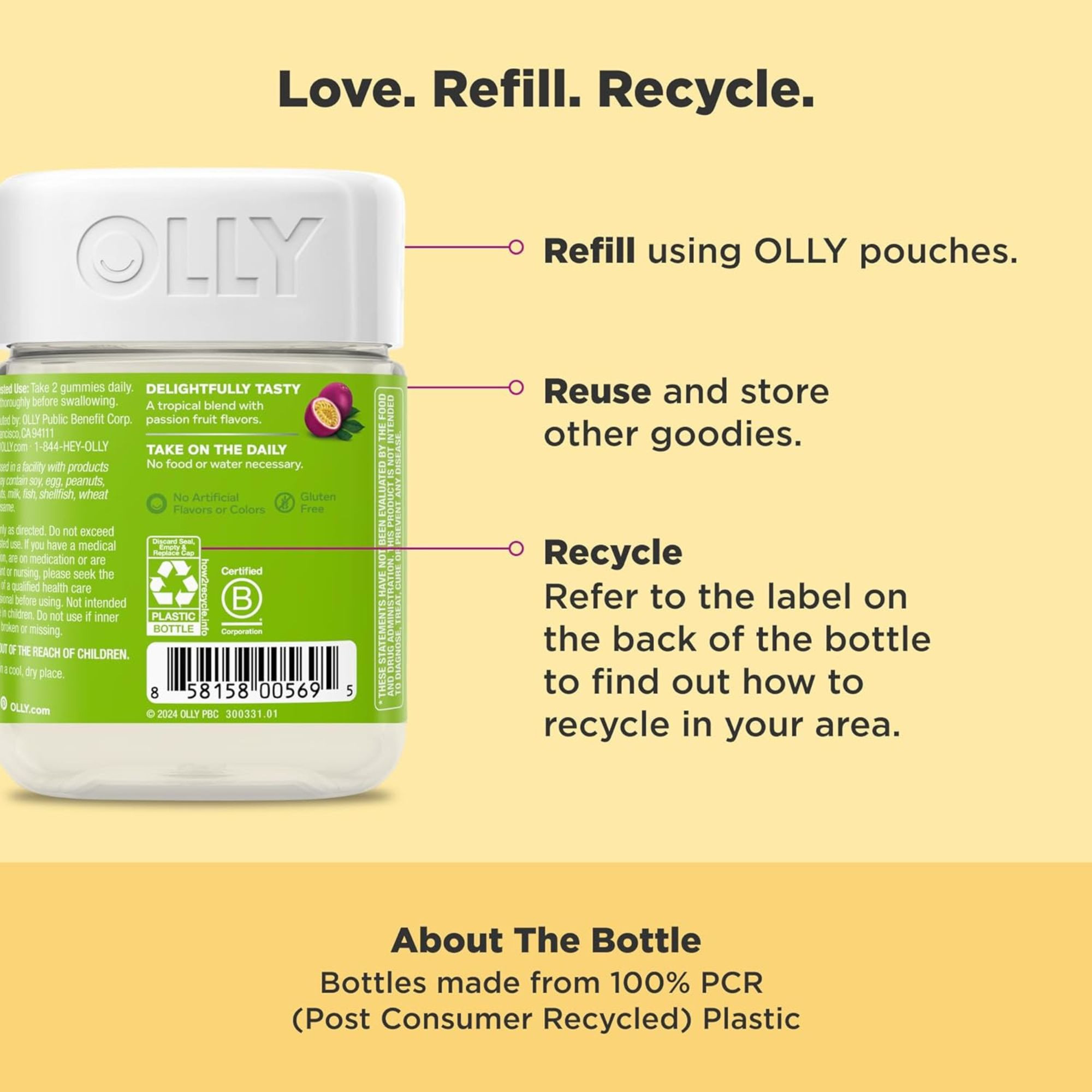 OLLY Daily Energy Gummies