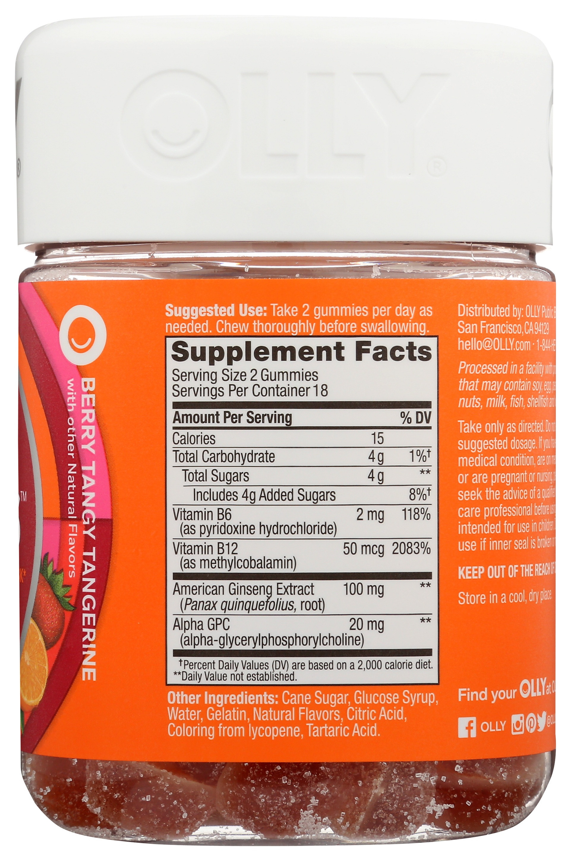 OLLY Laser Focus Gummies