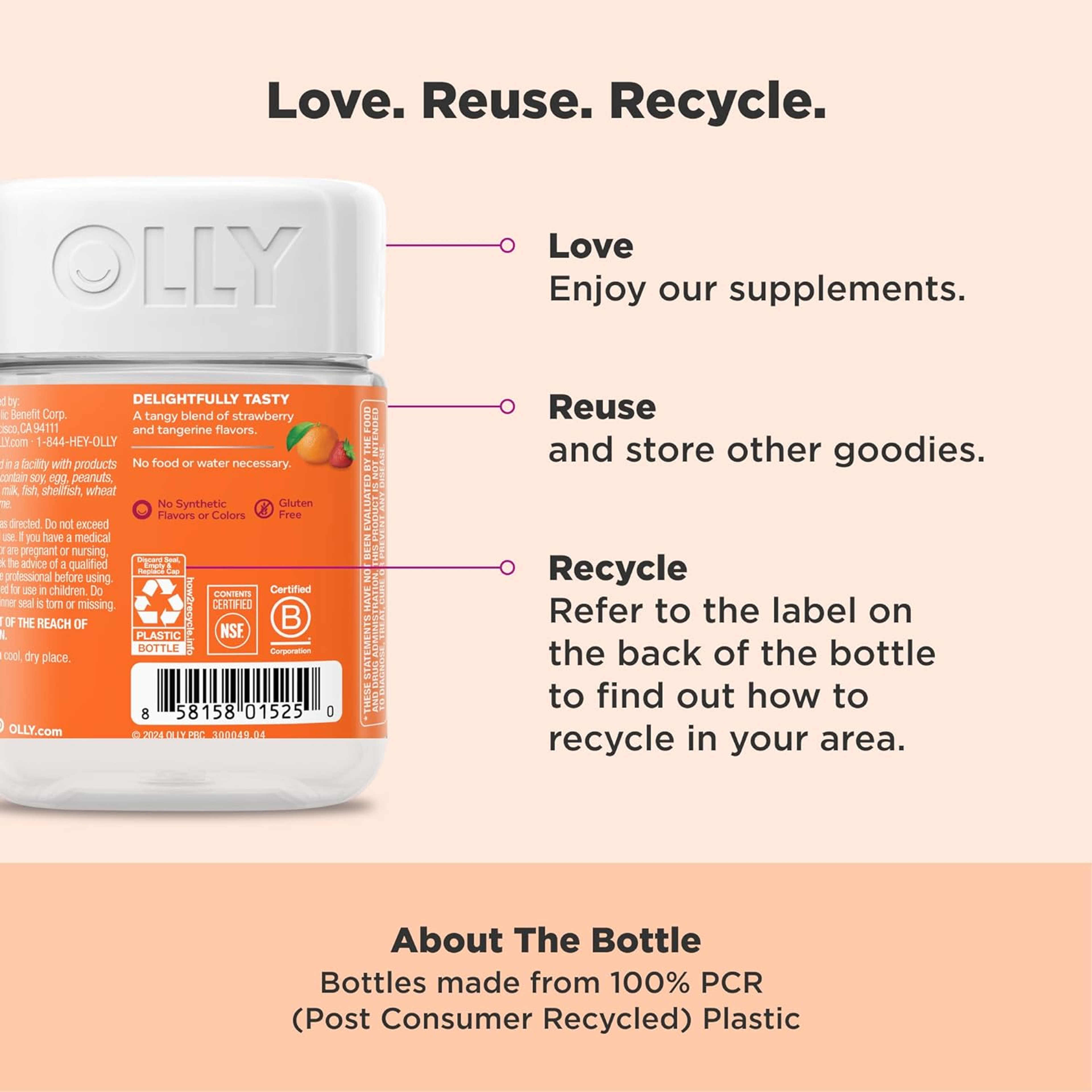 OLLY Laser Focus Gummies