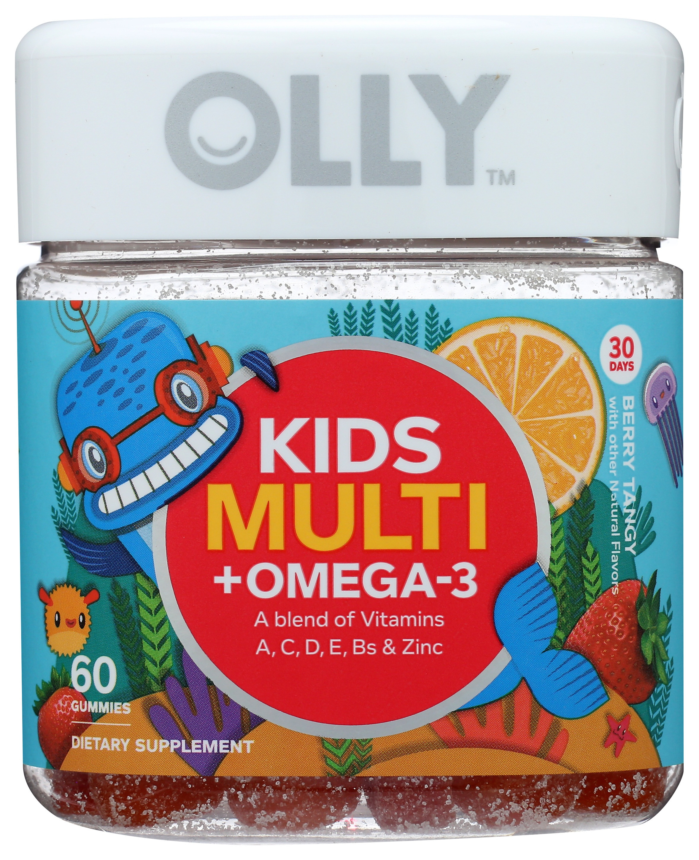 OLLY Kid's Multivitamin + Omega-3 Gummies