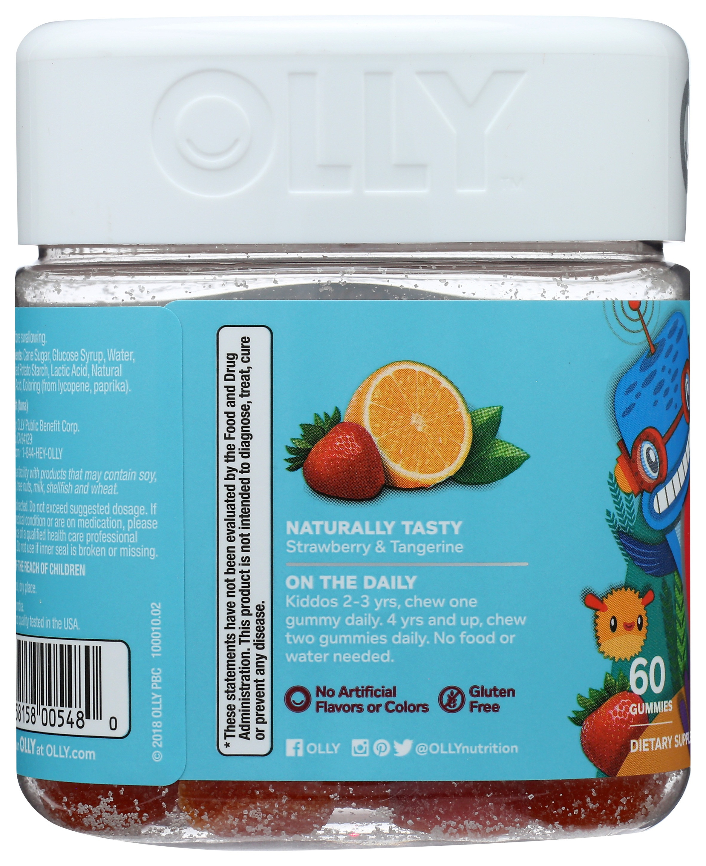 OLLY Kid's Multivitamin + Omega-3 Gummies