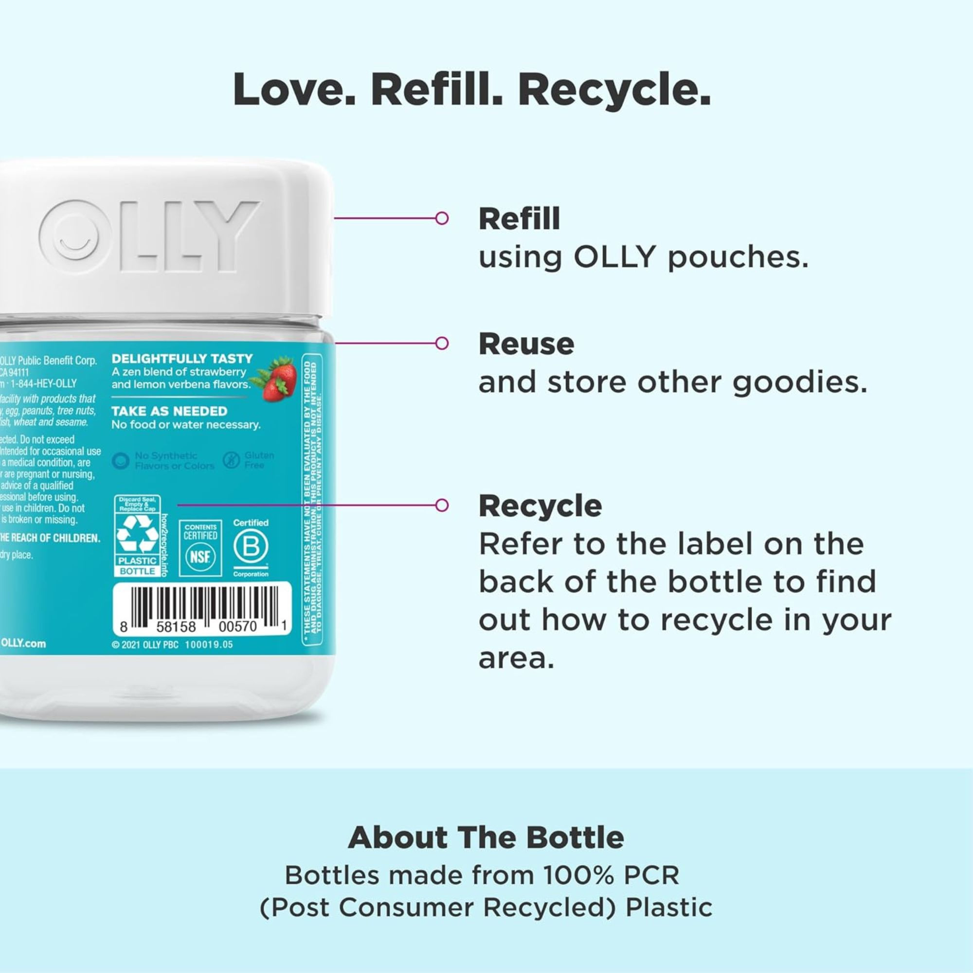 OLLY Goodbye Stress Gummies