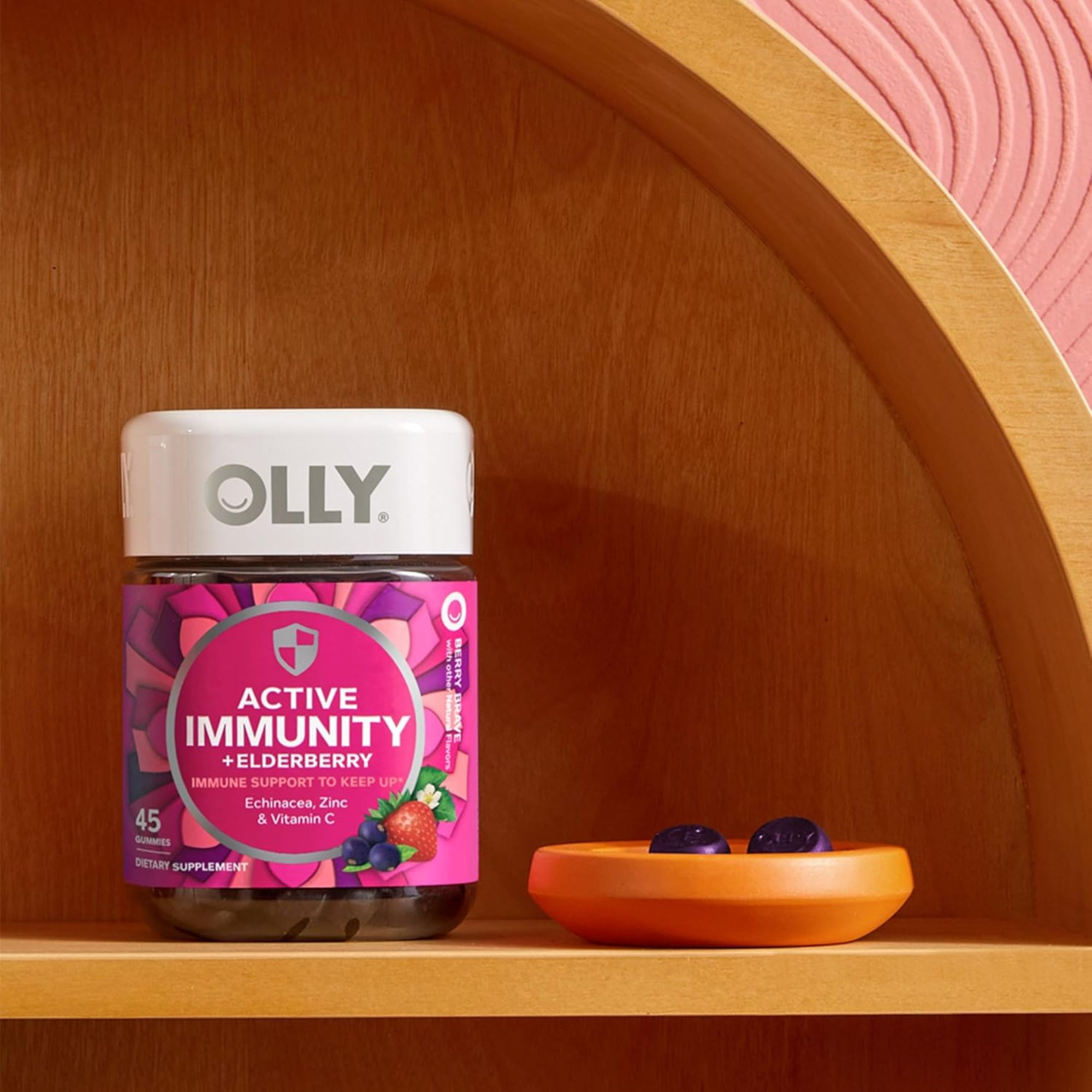 OLLY Active Immunity + Elderberry Gummies