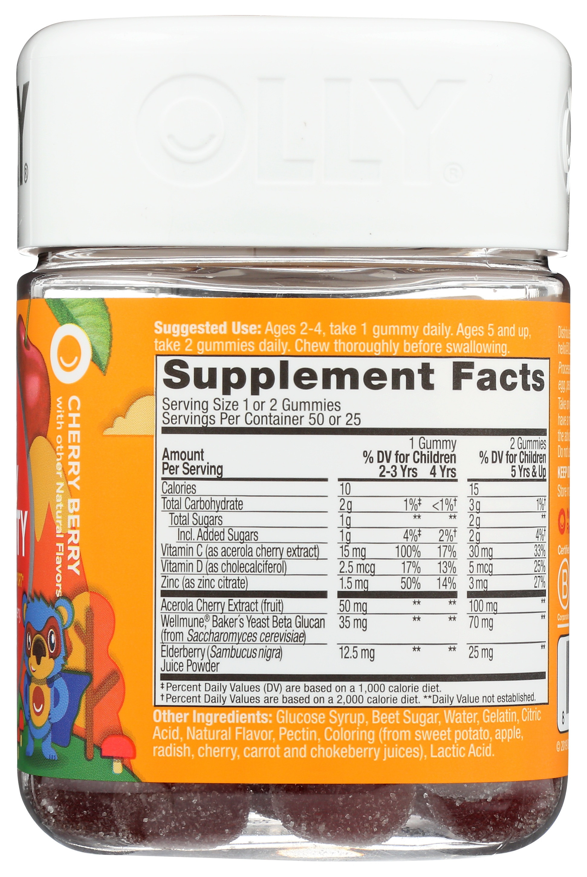 OLLY Kid's Immunity Gummies