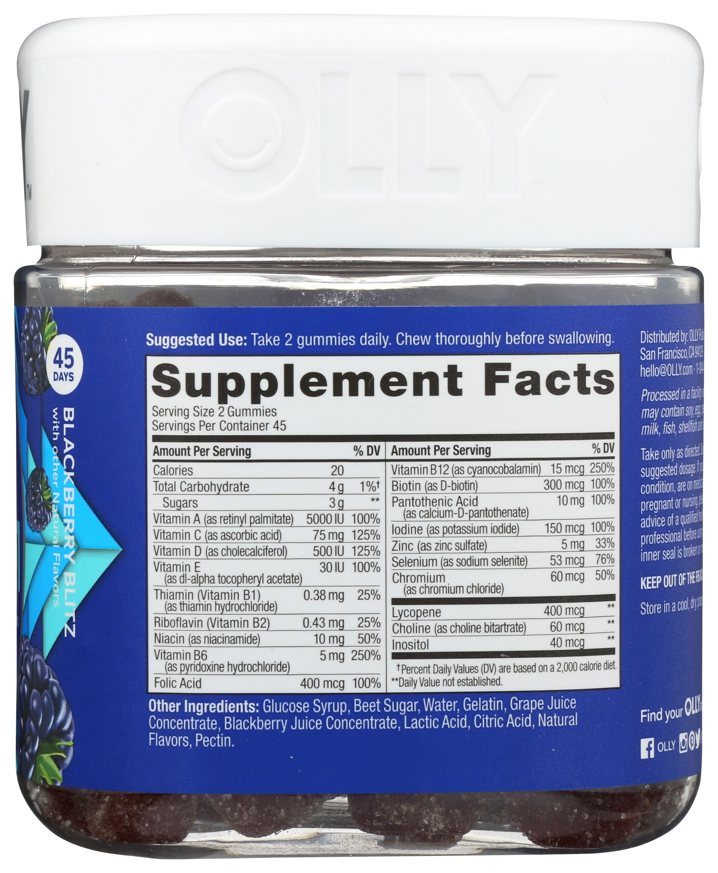 OLLY Men's Multivitamin Gummies