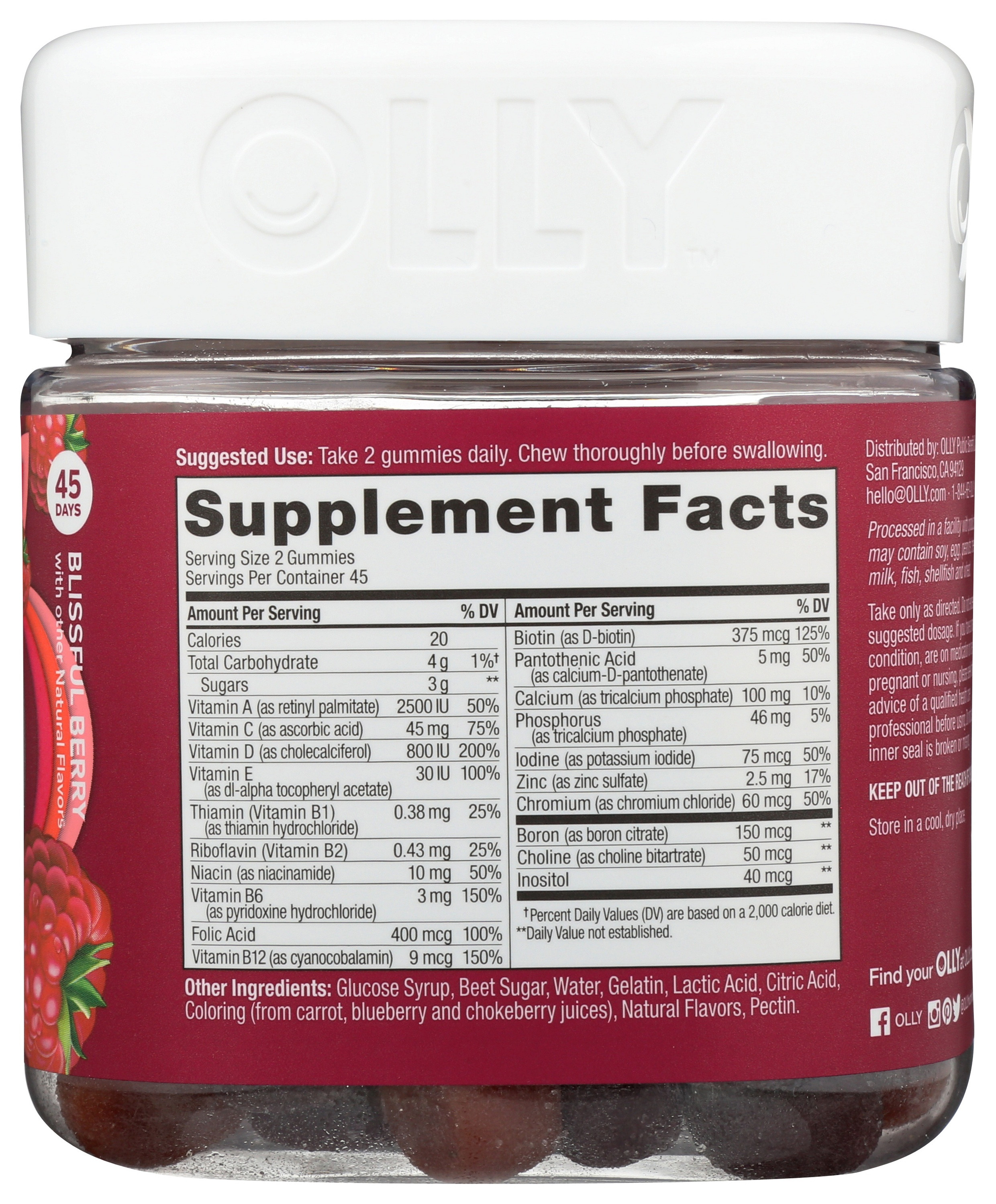 OLLY Women's Multivitamin Gummies