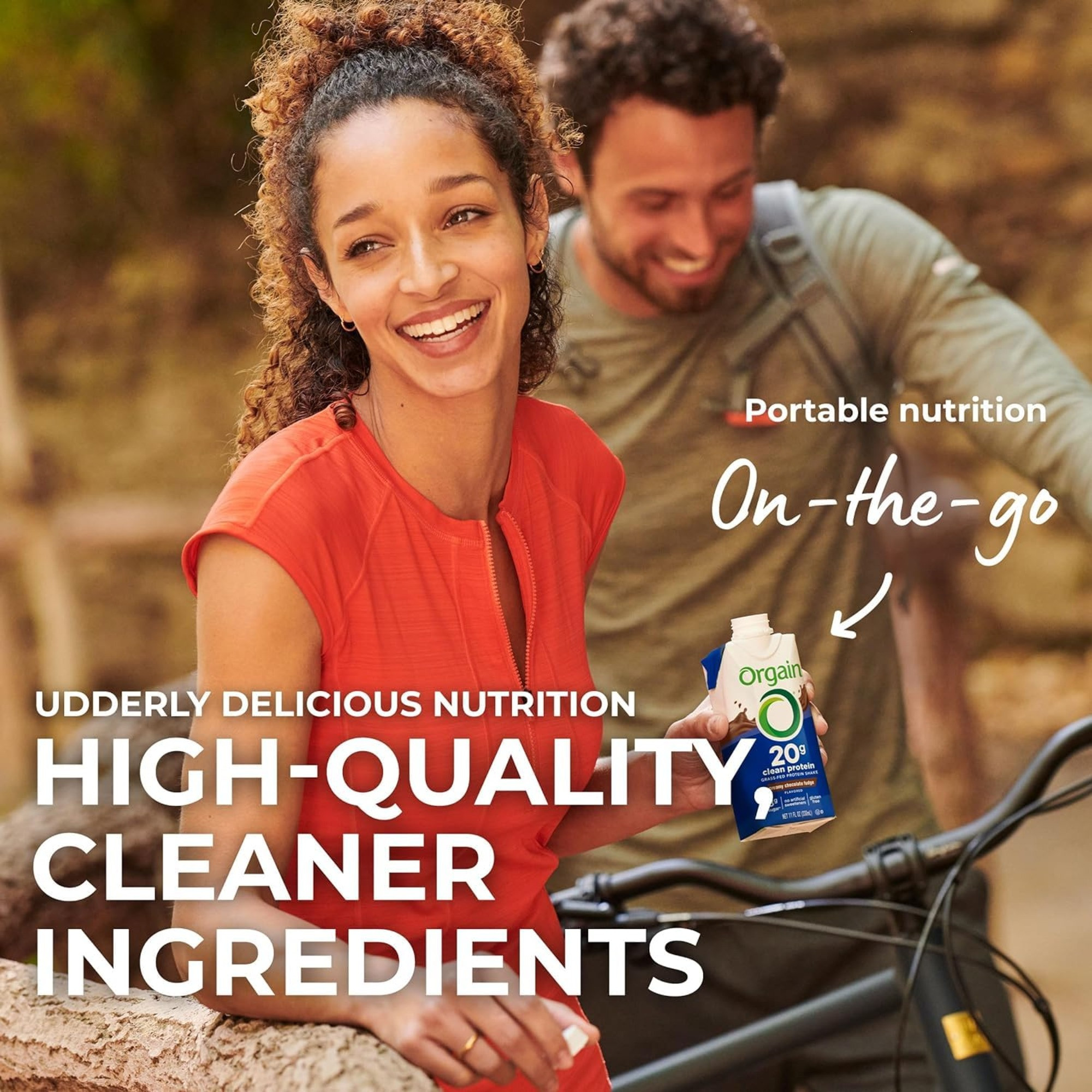 Orgain Organic Clean Protein Grass-Fed Protein Shakes