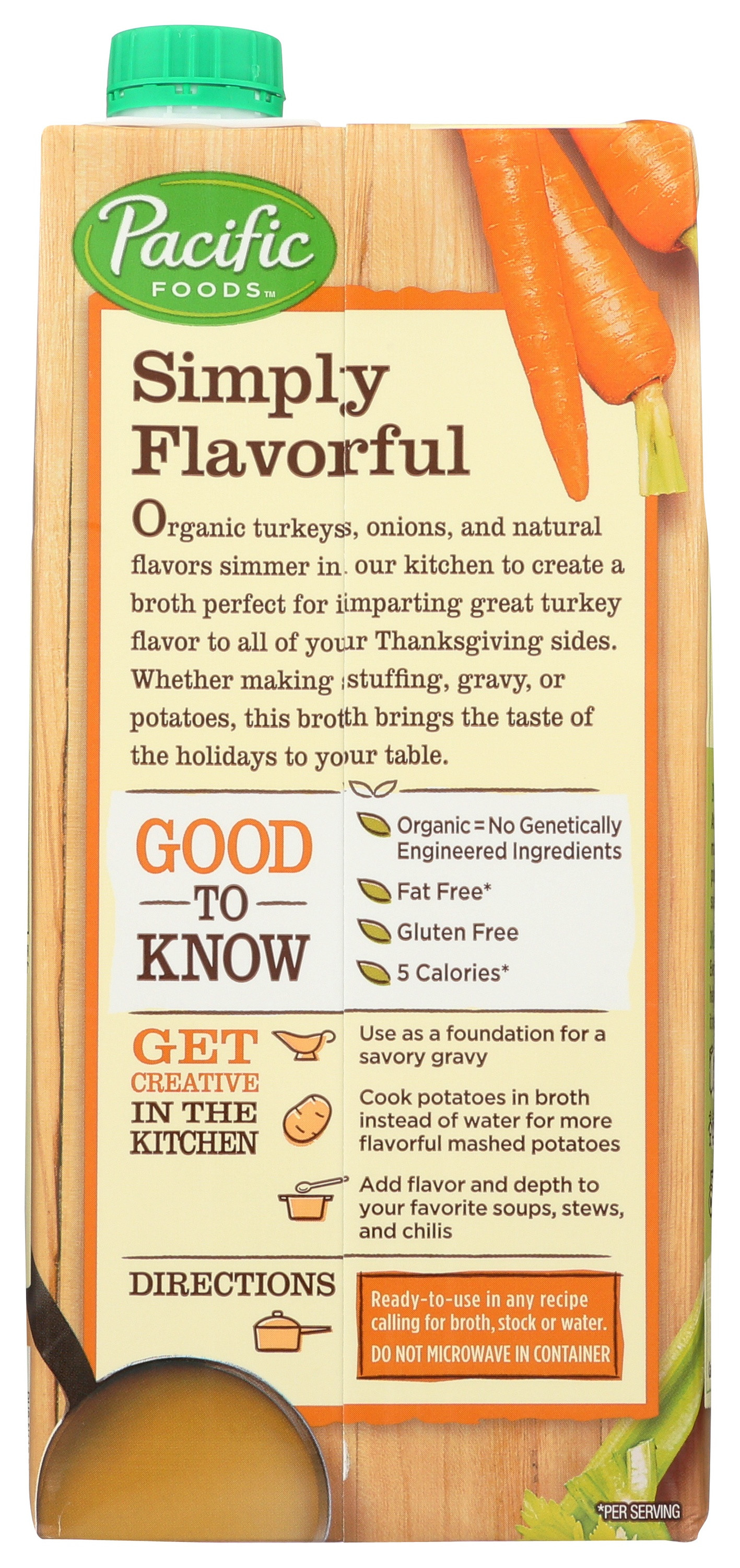 Pacific Natural Foods Organic Turkey Broth