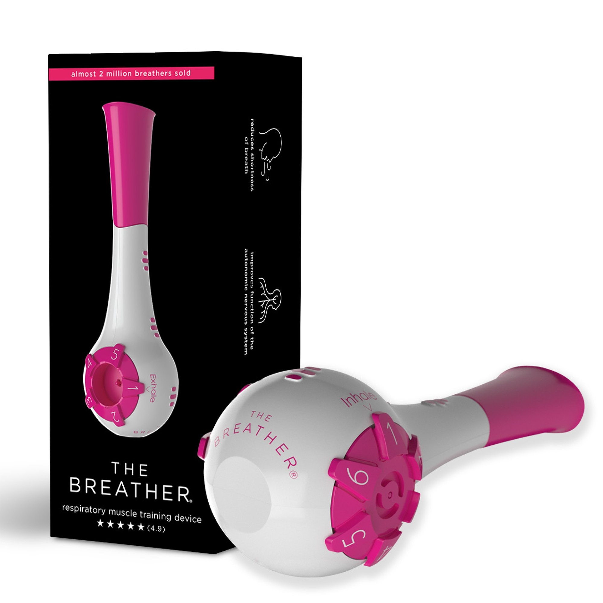 The Breather Respiratory Exerciser Device