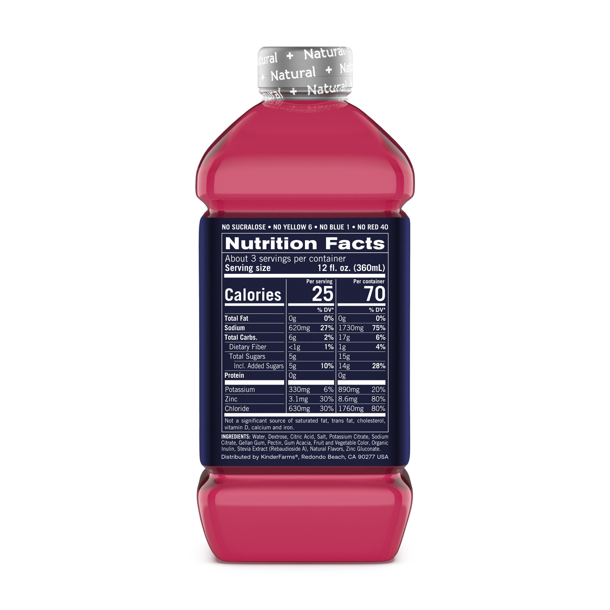 Kinderlyte Natural Advanced Oral Electrolyte Solution