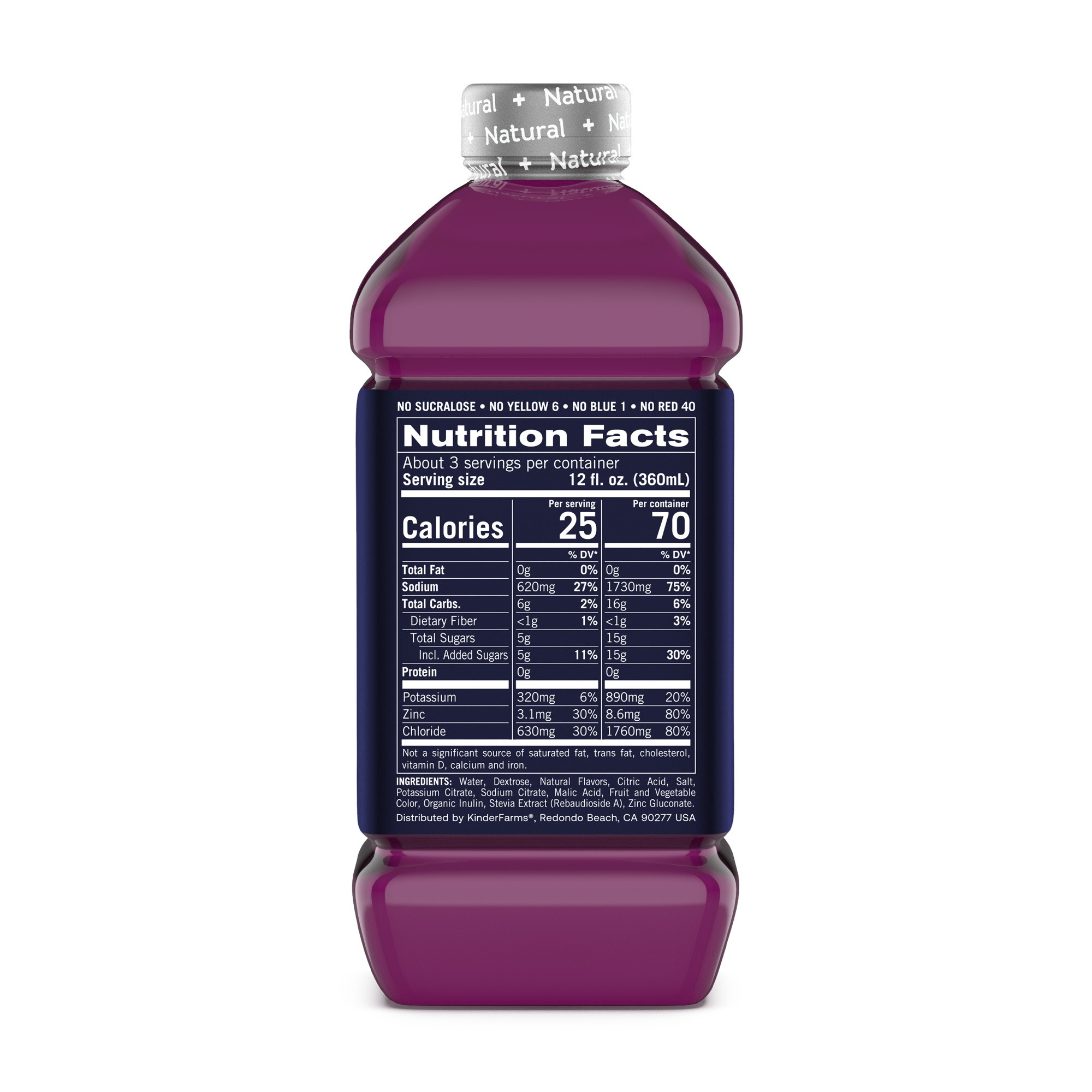 Kinderlyte Natural Advanced Oral Electrolyte Solution