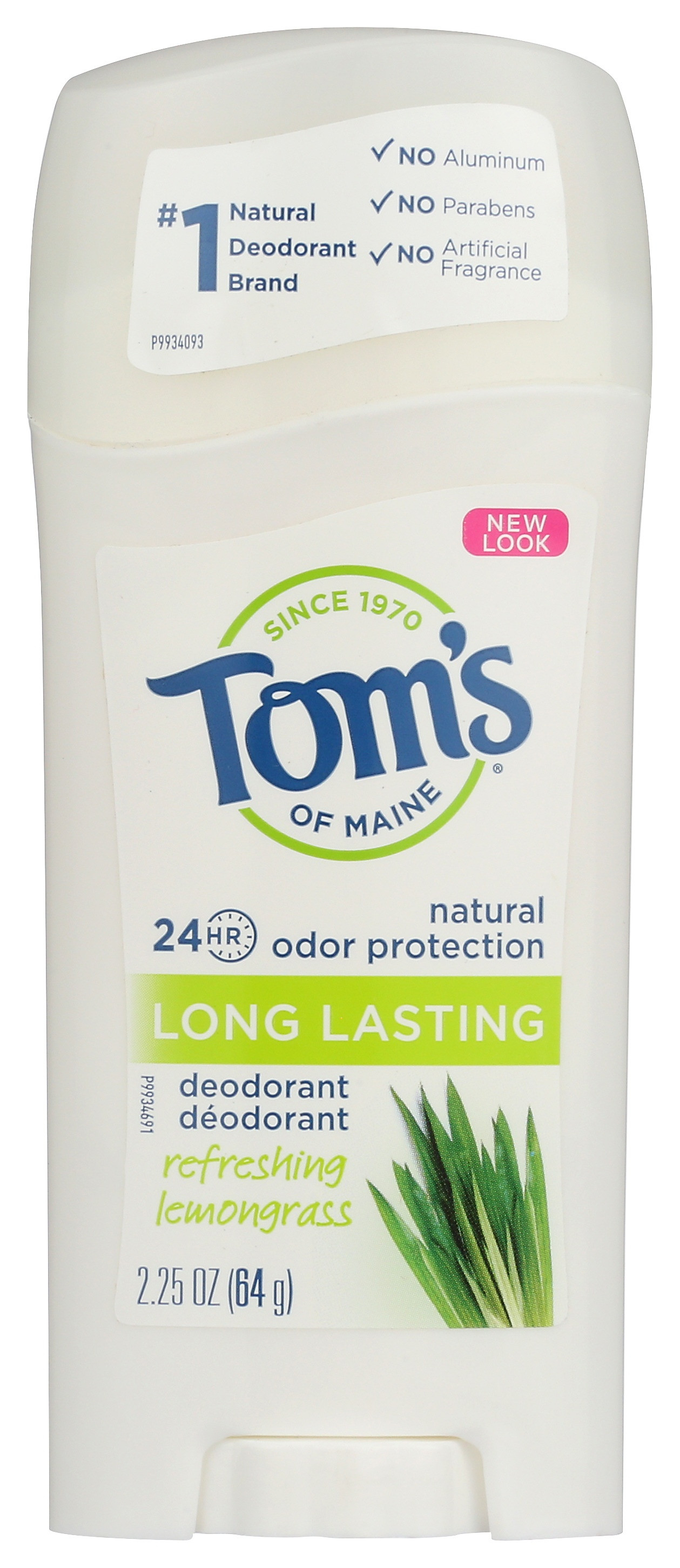Tom's of Maine Natural Long Lasting Deodorant Stick