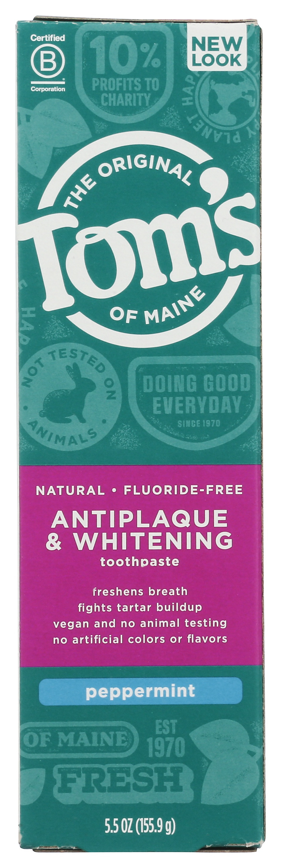 Tom's of Maine Antiplaque and Whitening Toothpaste